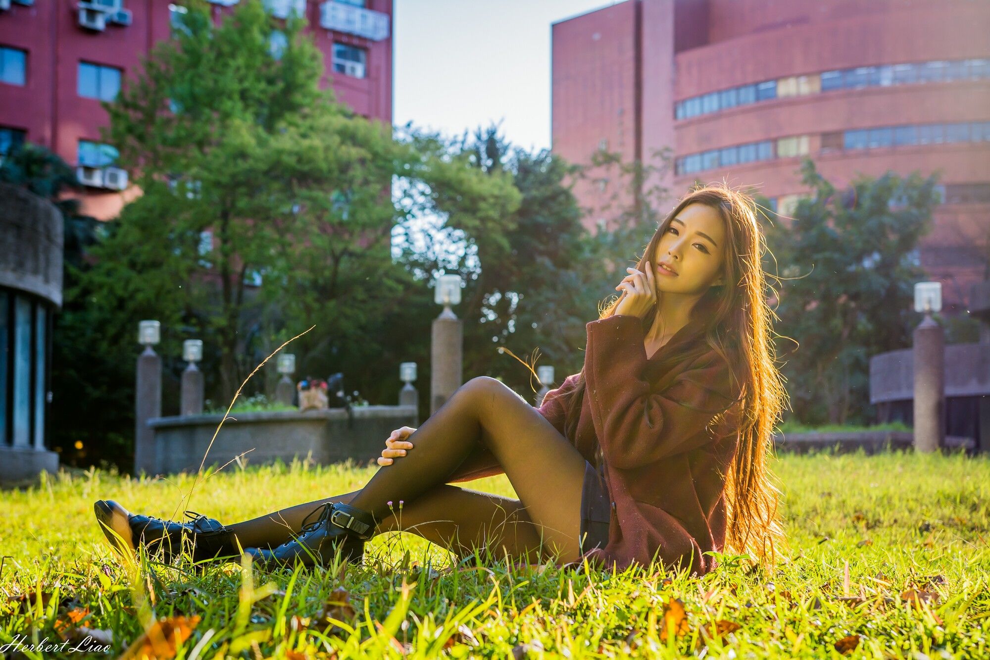 黄上晏《古亭站周邊~风衣正妹》-图38