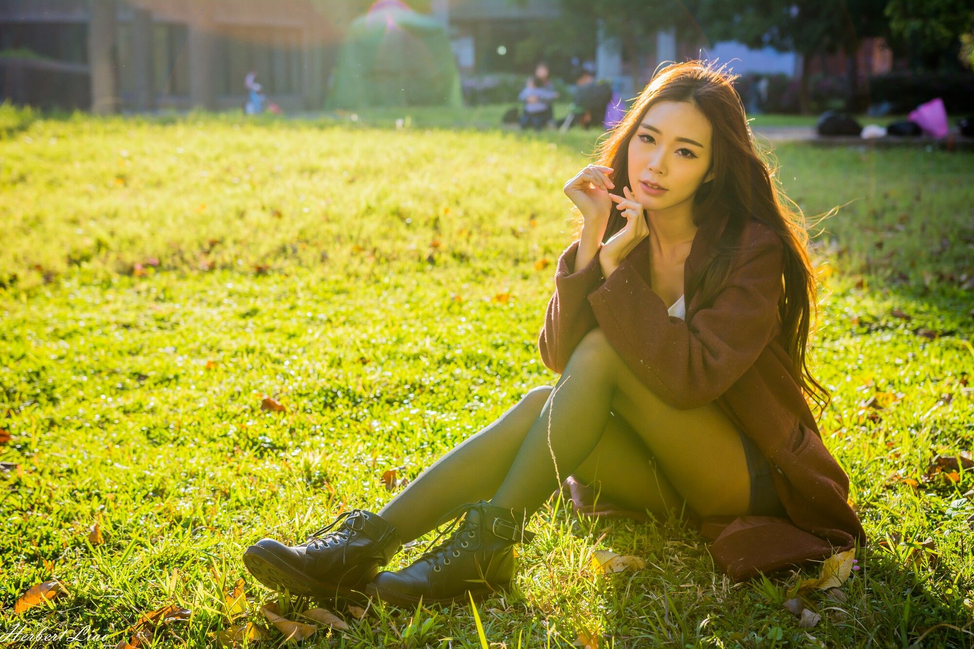 黄上晏《古亭站周邊~风衣正妹》-图4