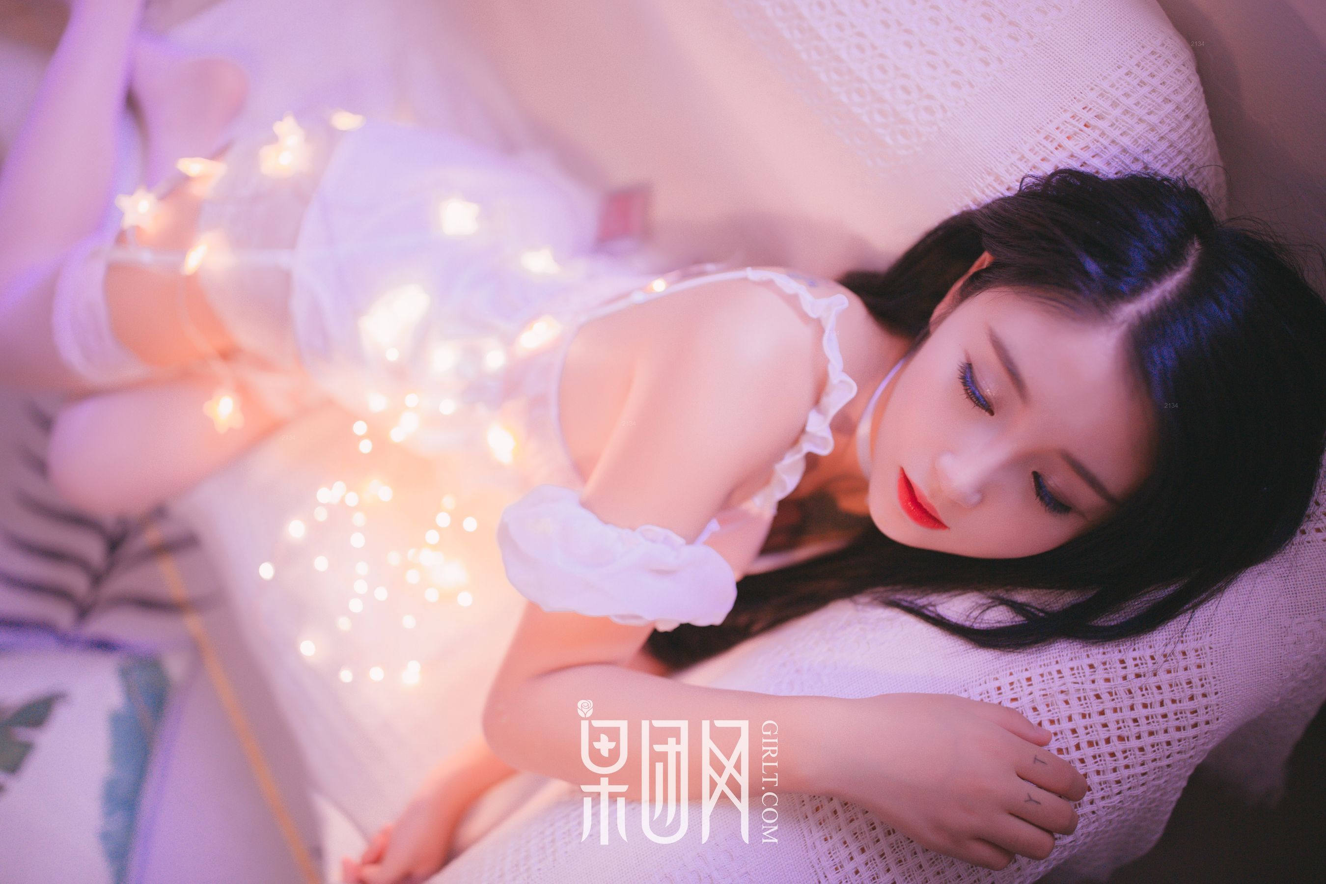 《清纯女神身着白纱，妩媚动人！》  No.027-图10