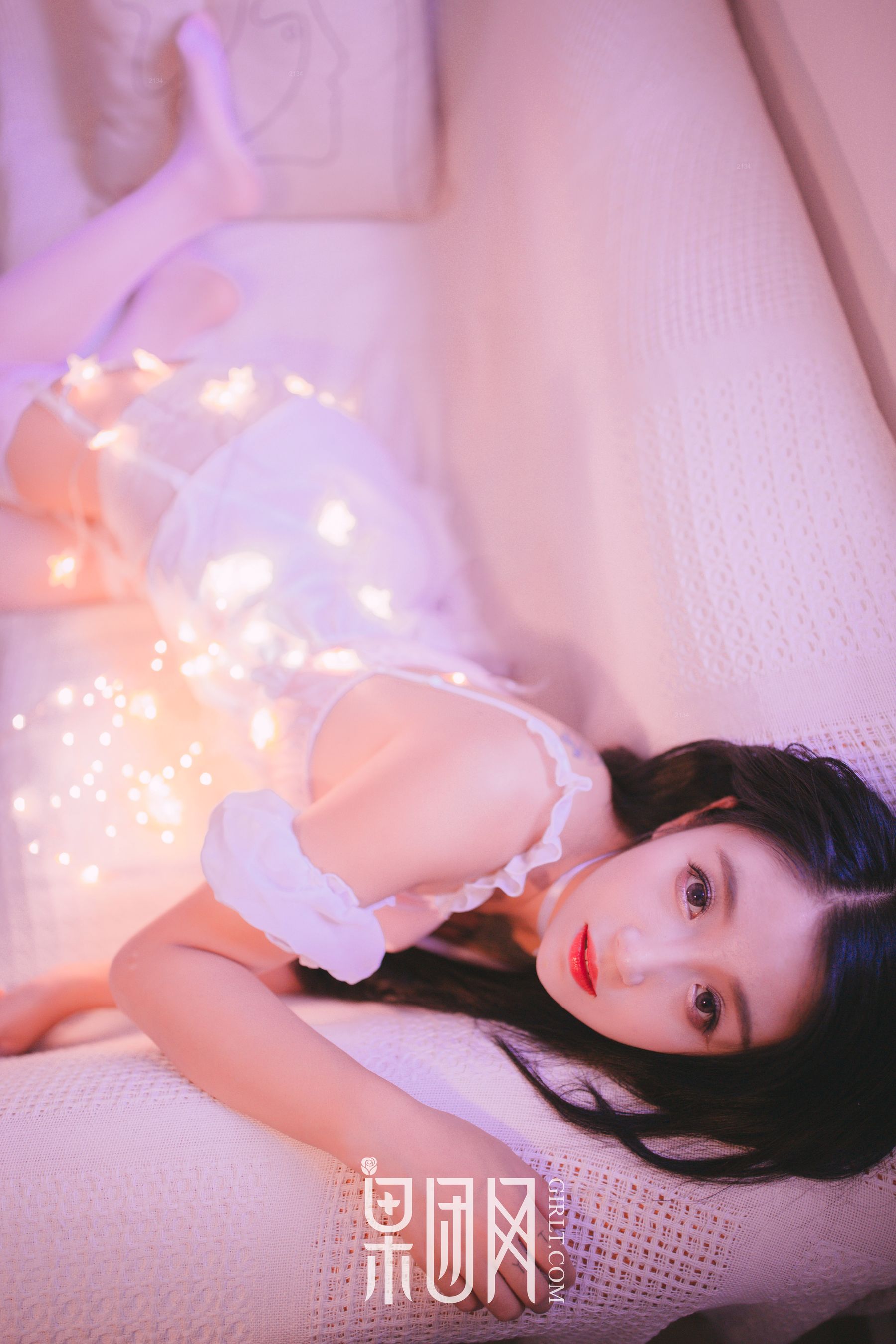 《清纯女神身着白纱，妩媚动人！》  No.027-图11