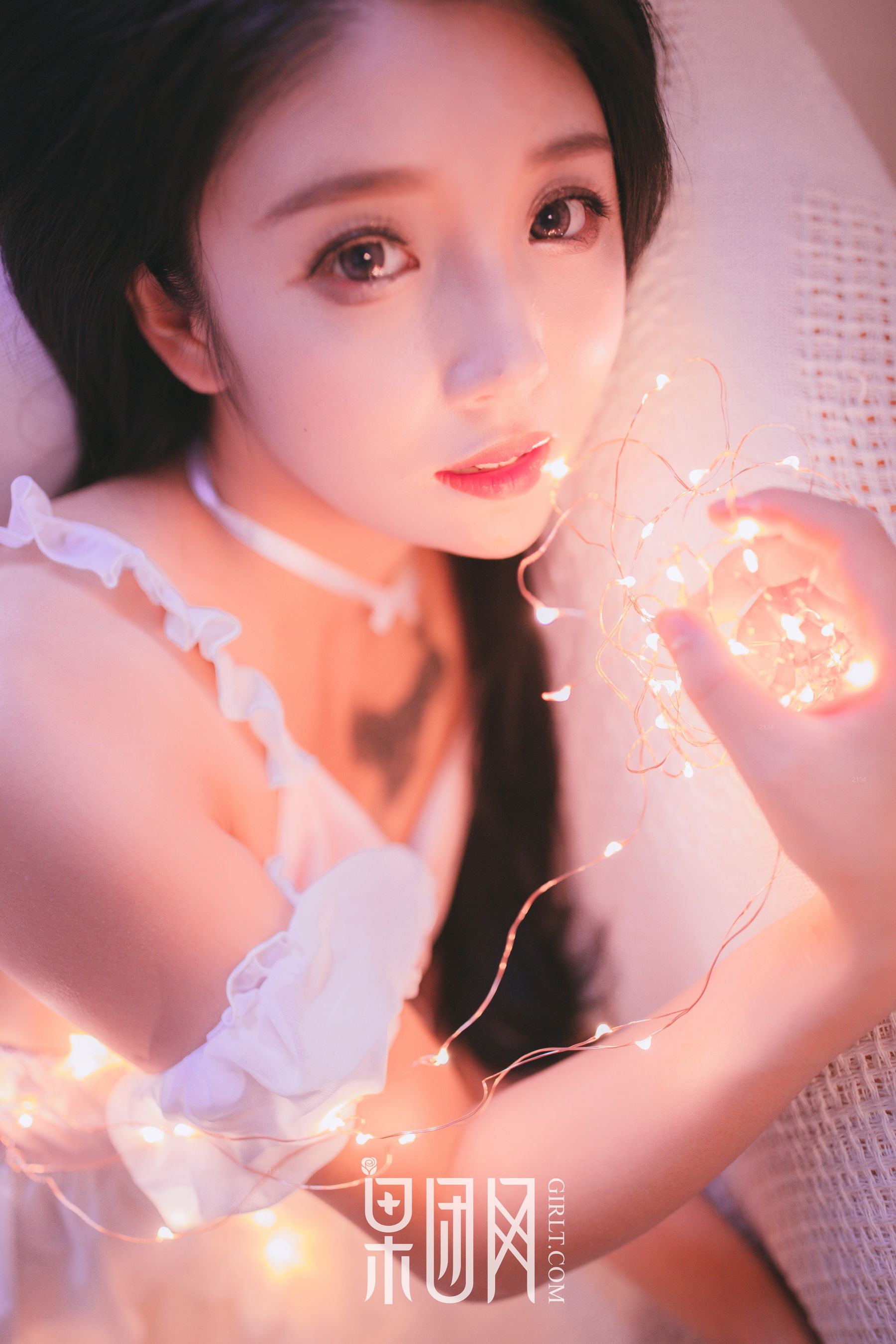 《清纯女神身着白纱，妩媚动人！》  No.027-图12