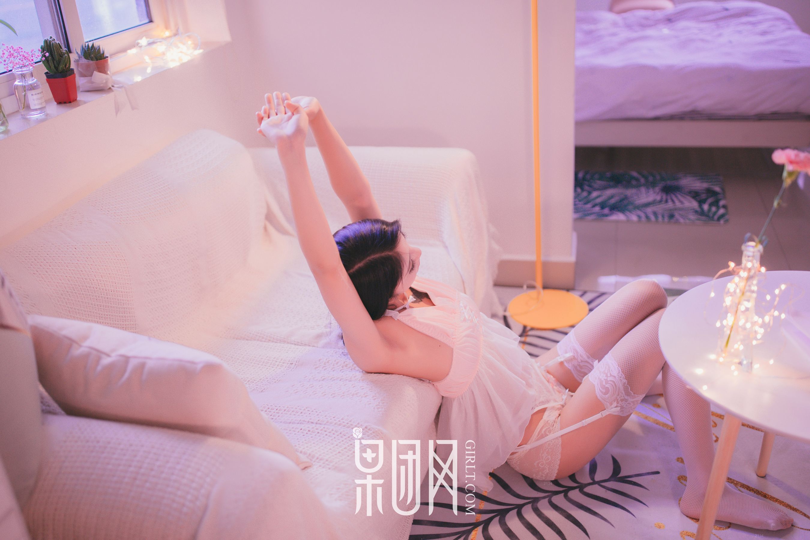 《清纯女神身着白纱，妩媚动人！》  No.027-图25