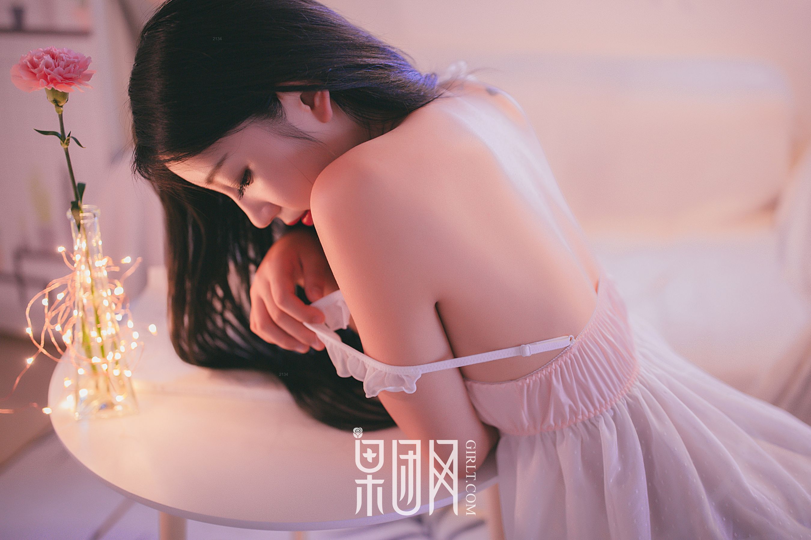 《清纯女神身着白纱，妩媚动人！》  No.027-图30