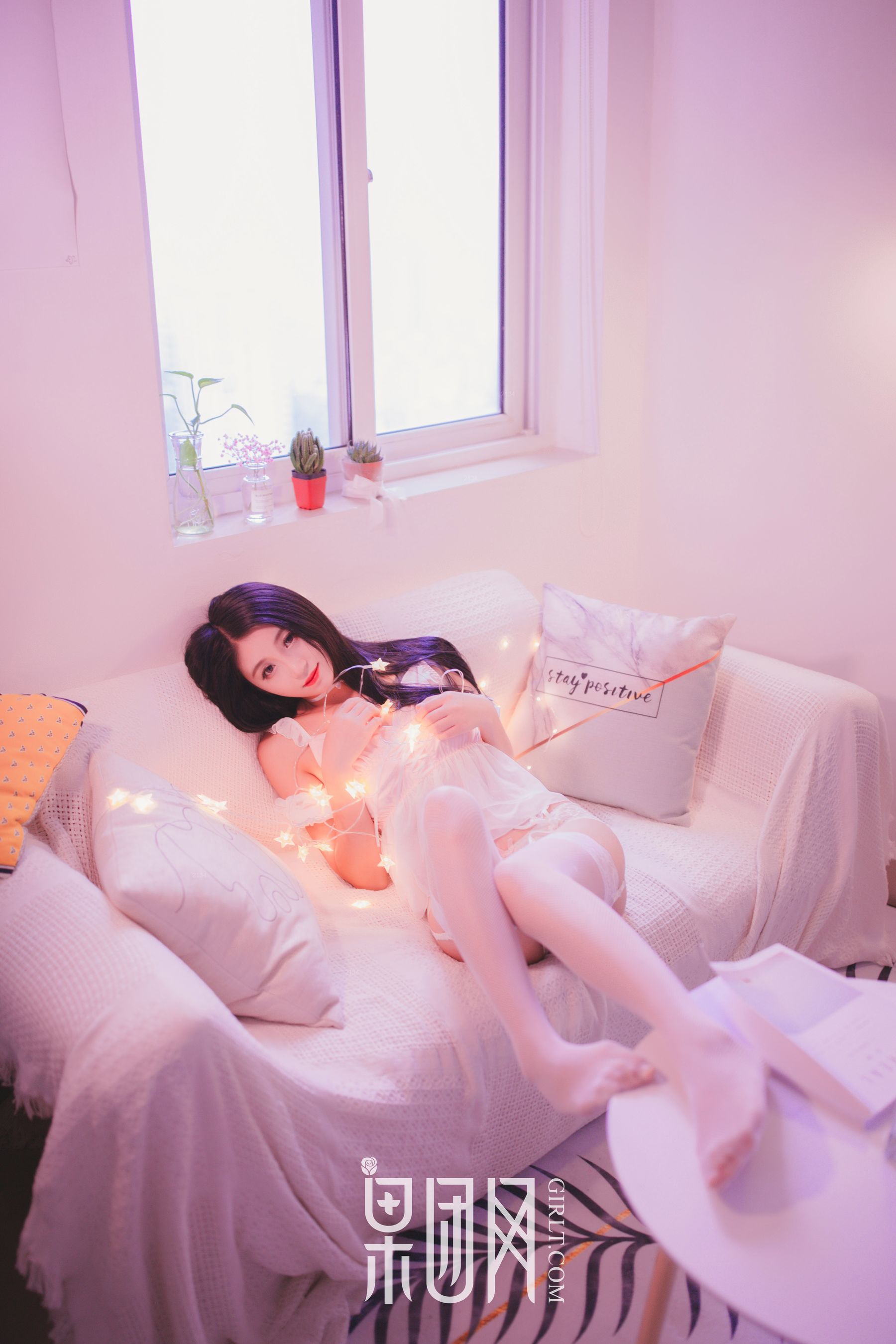 《清纯女神身着白纱，妩媚动人！》  No.027-图3