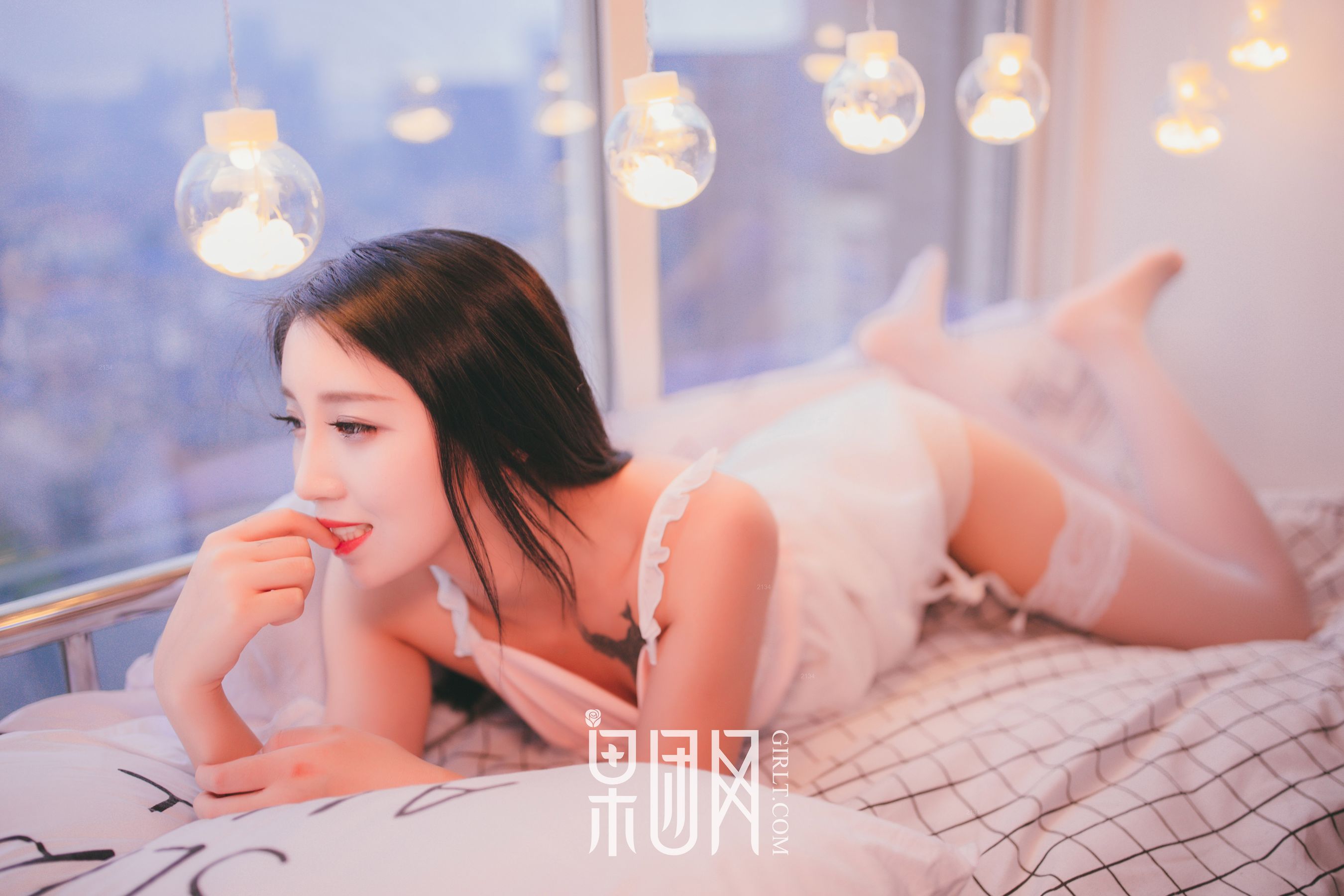 《清纯女神身着白纱，妩媚动人！》  No.027-图42