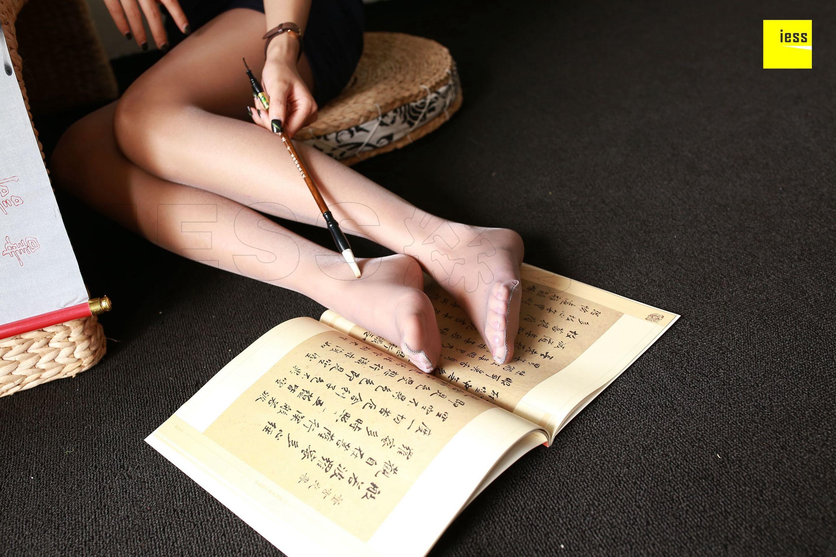婉萍《笔情墨趣 幽幽袜香》  丝享家230-图80