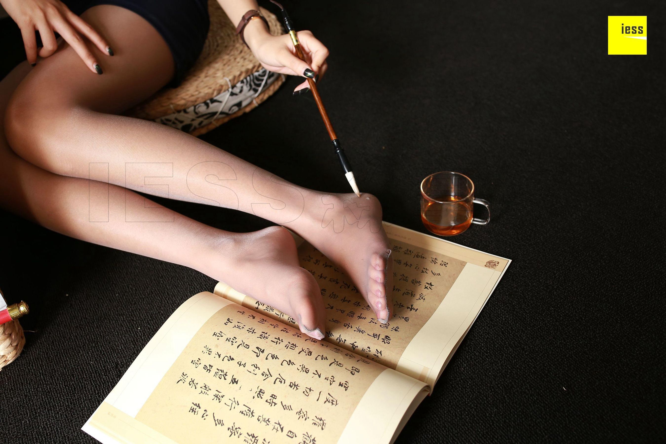 婉萍《笔情墨趣 幽幽袜香》  丝享家230-图81