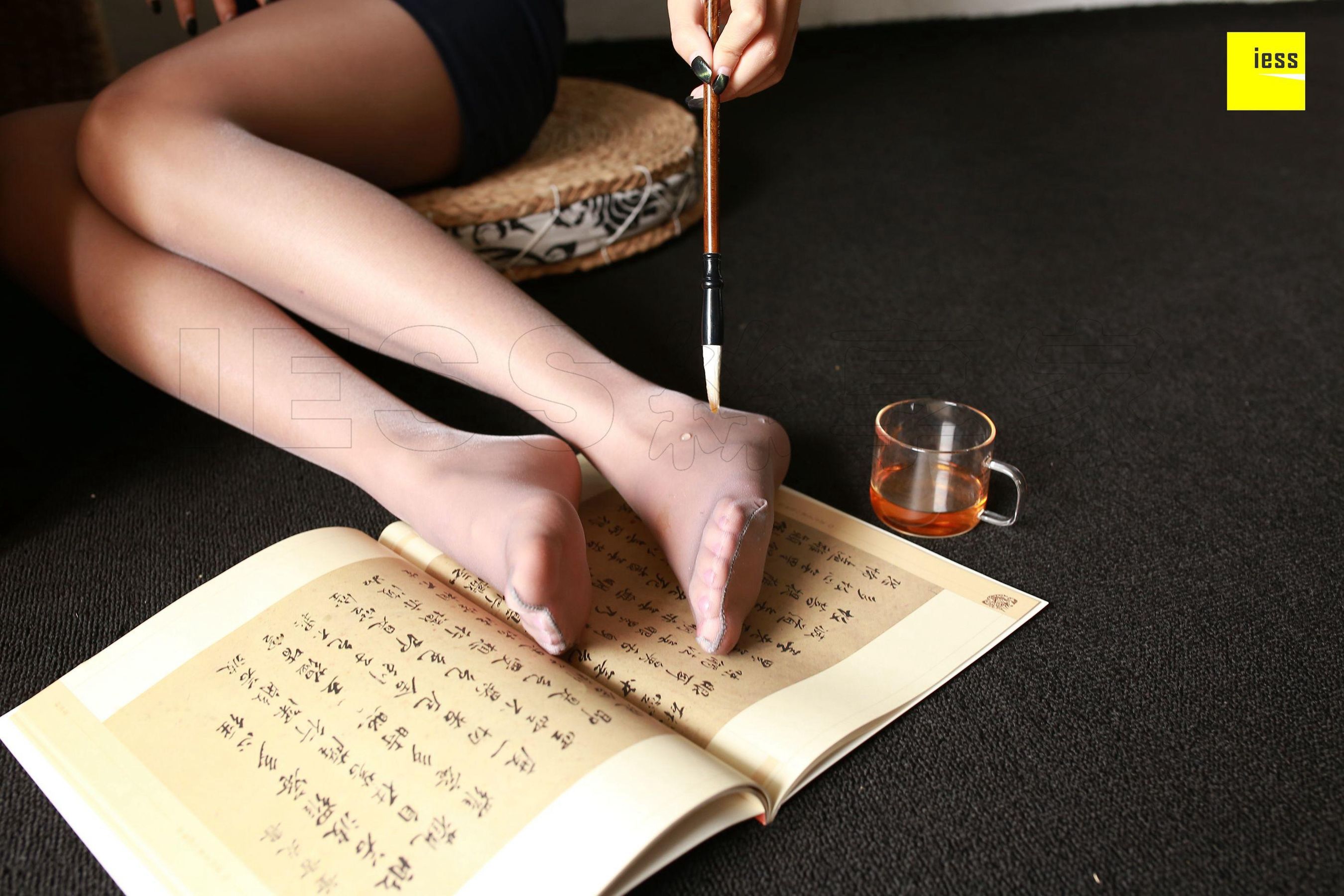婉萍《笔情墨趣 幽幽袜香》  丝享家230-图82