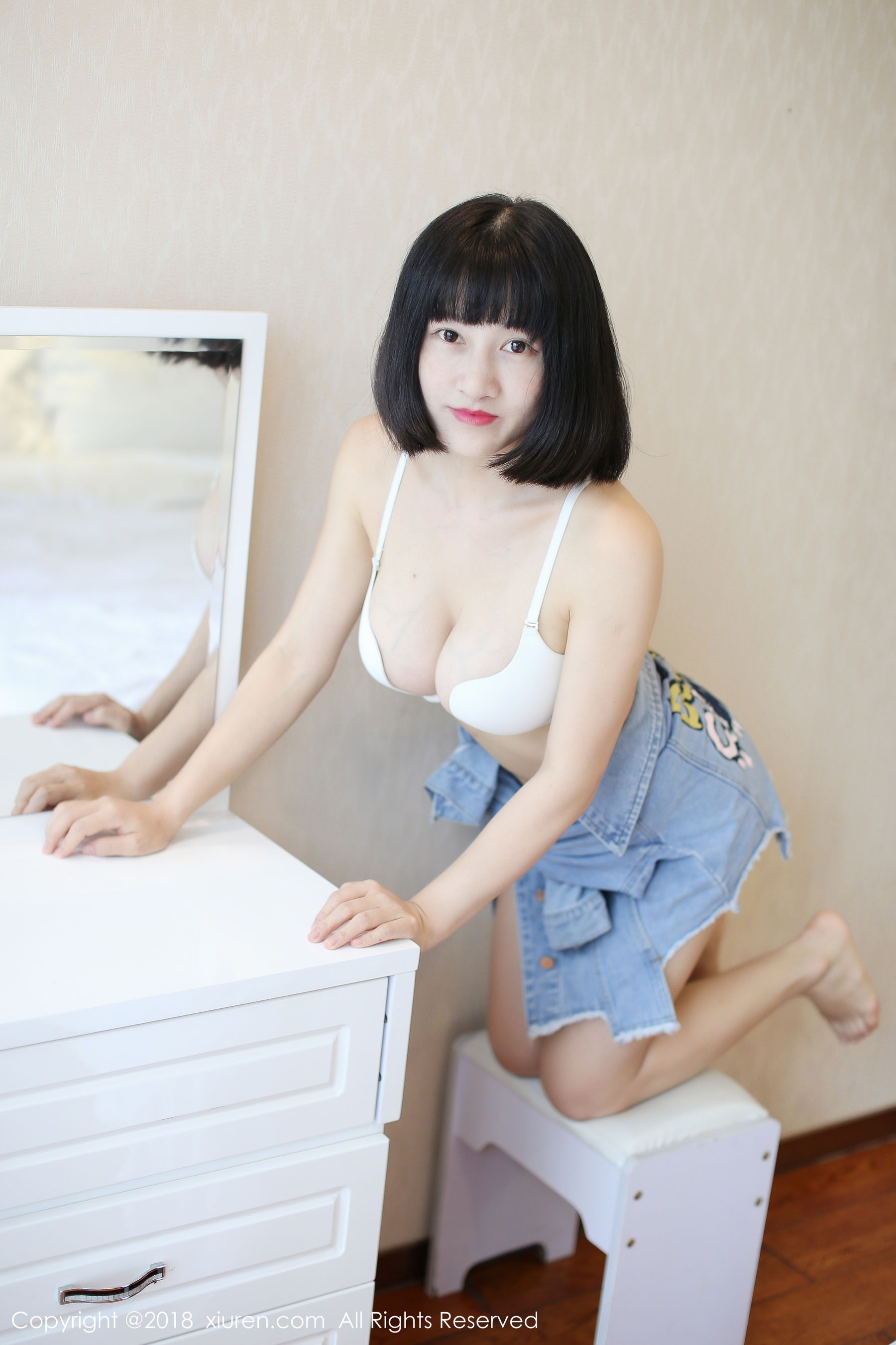 模特@小探戈《玉体浑如雪》  No.1001-图36