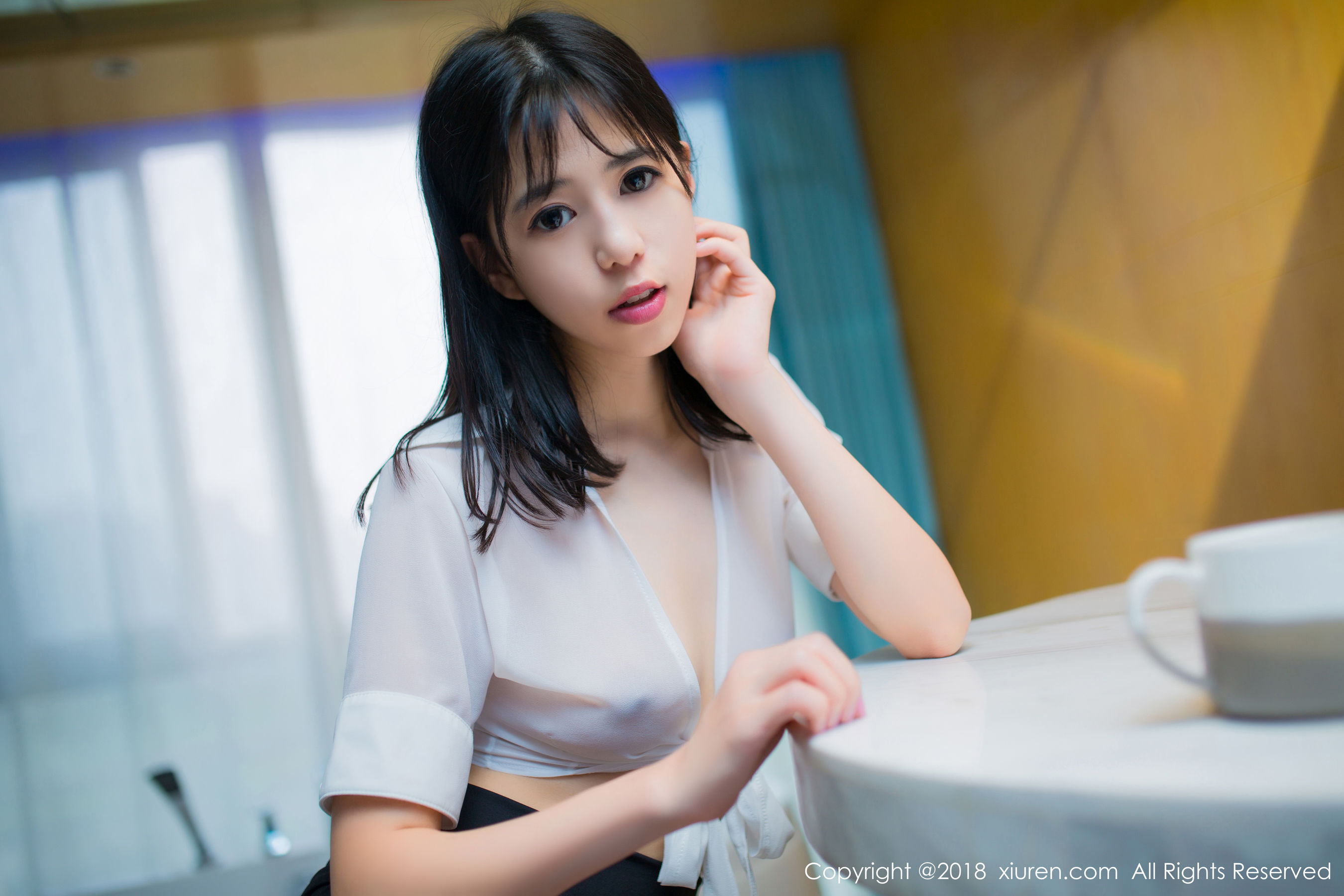 艾栗栗栗栗栗栗吖《女秘OL》  No.1014-图12
