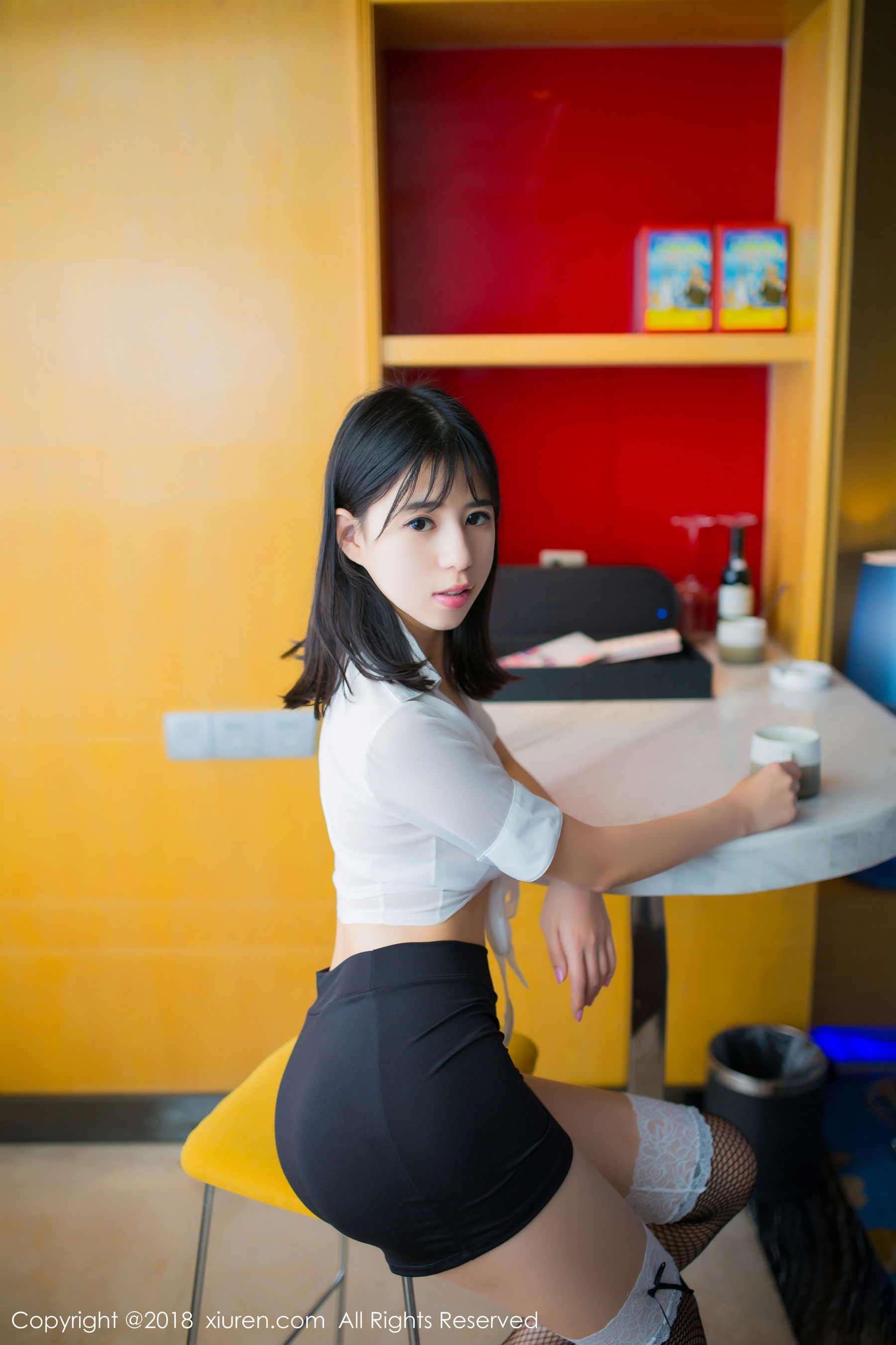 艾栗栗栗栗栗栗吖《女秘OL》  No.1014-图14