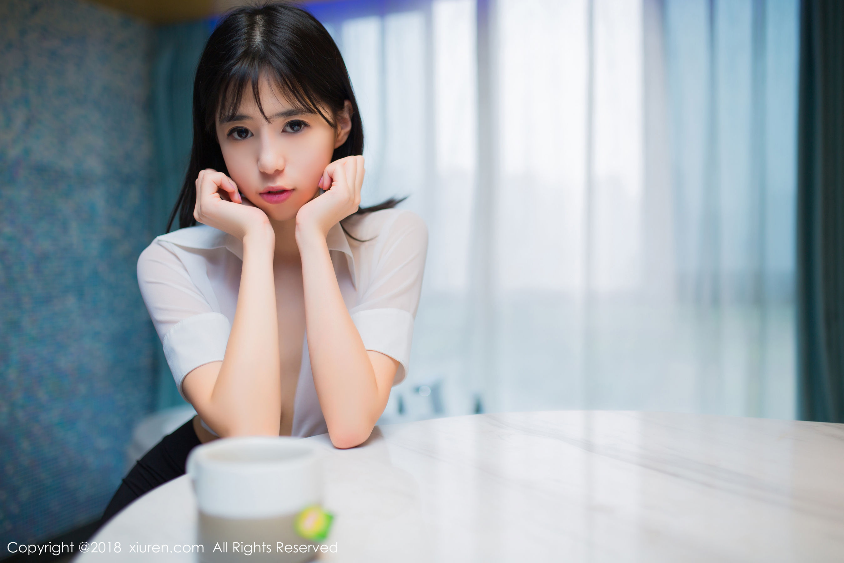 艾栗栗栗栗栗栗吖《女秘OL》  No.1014-图16