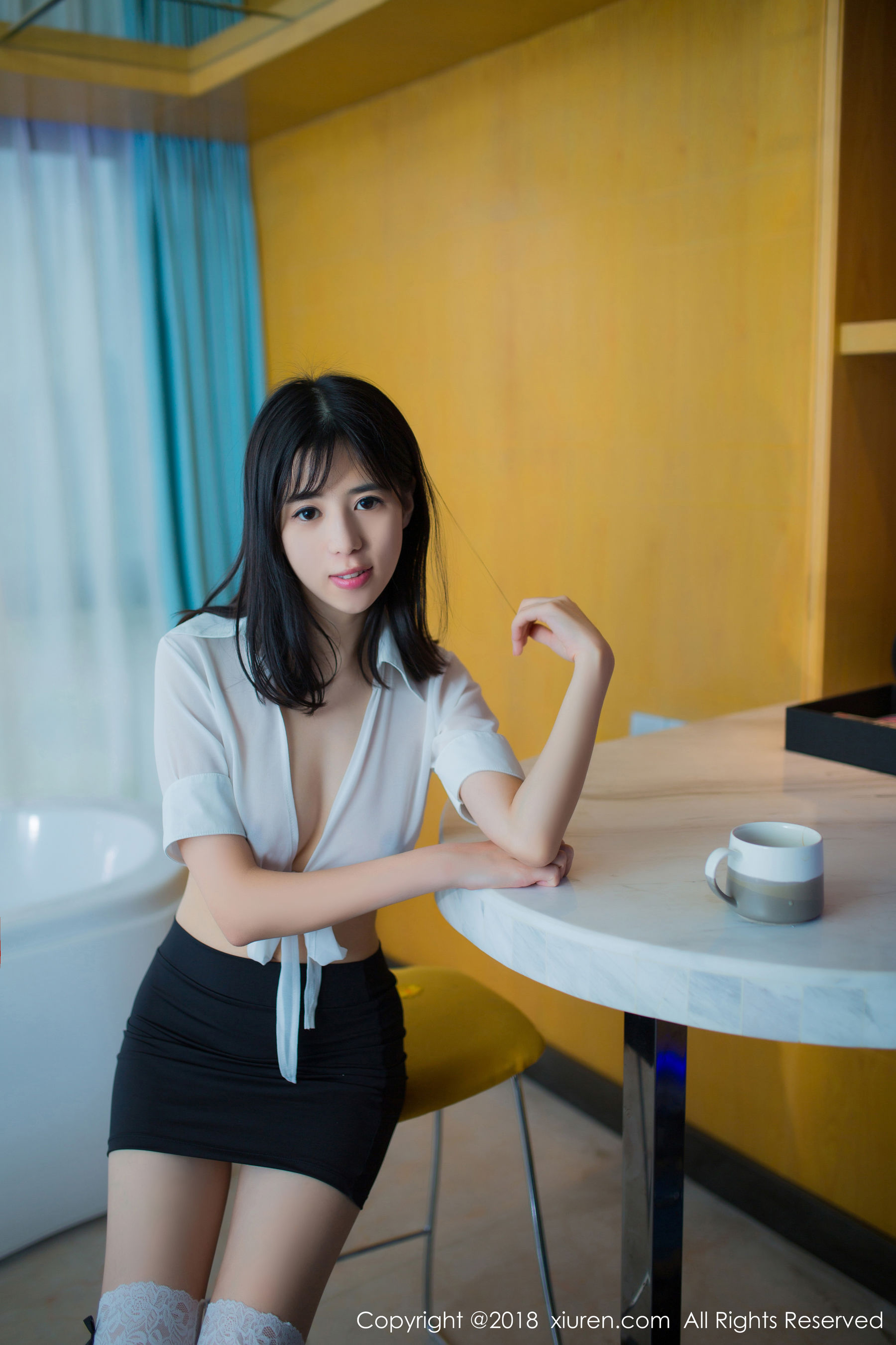 艾栗栗栗栗栗栗吖《女秘OL》  No.1014-图22