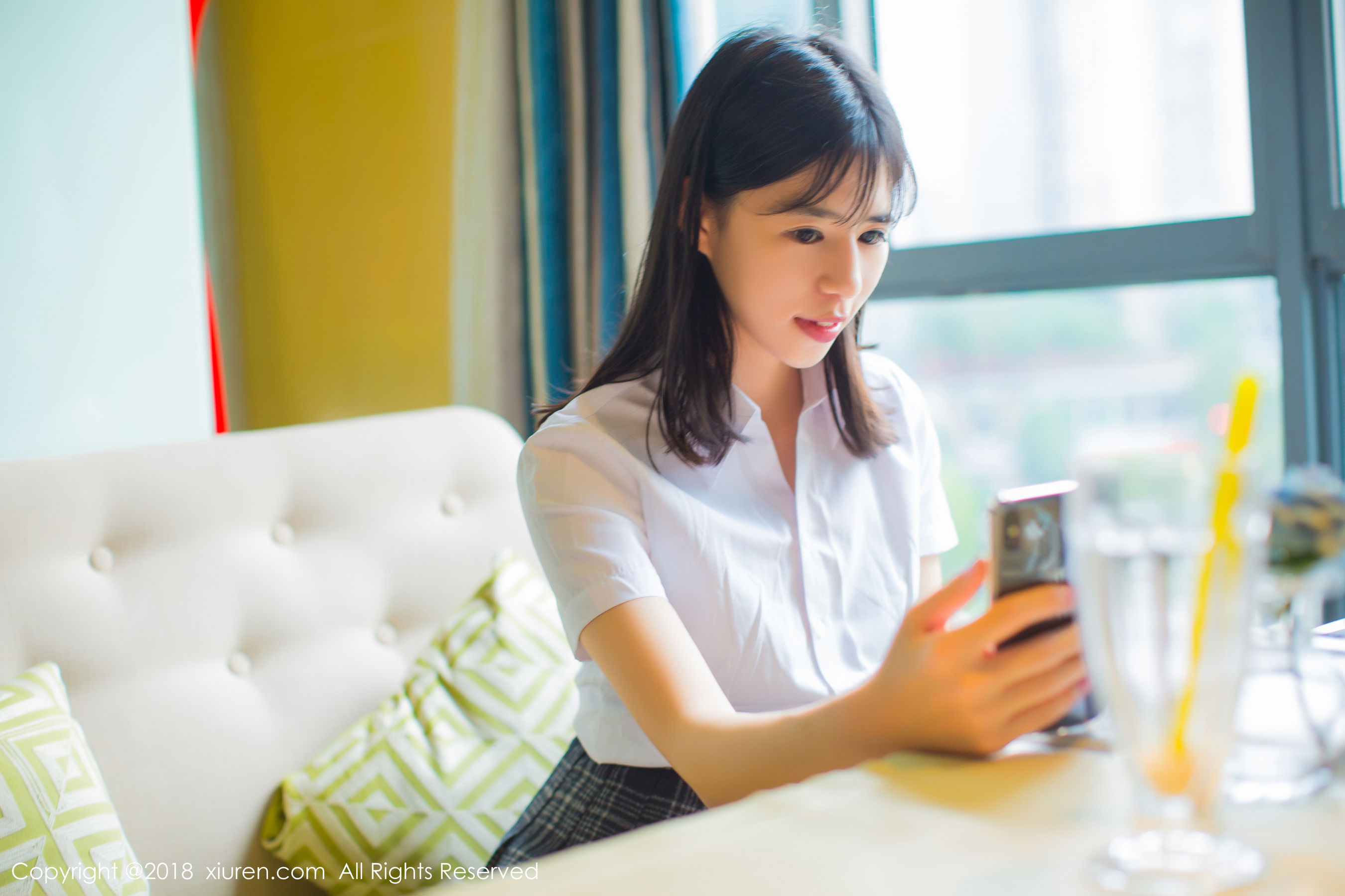 艾栗栗栗栗栗栗吖《女秘OL》  No.1014-图23