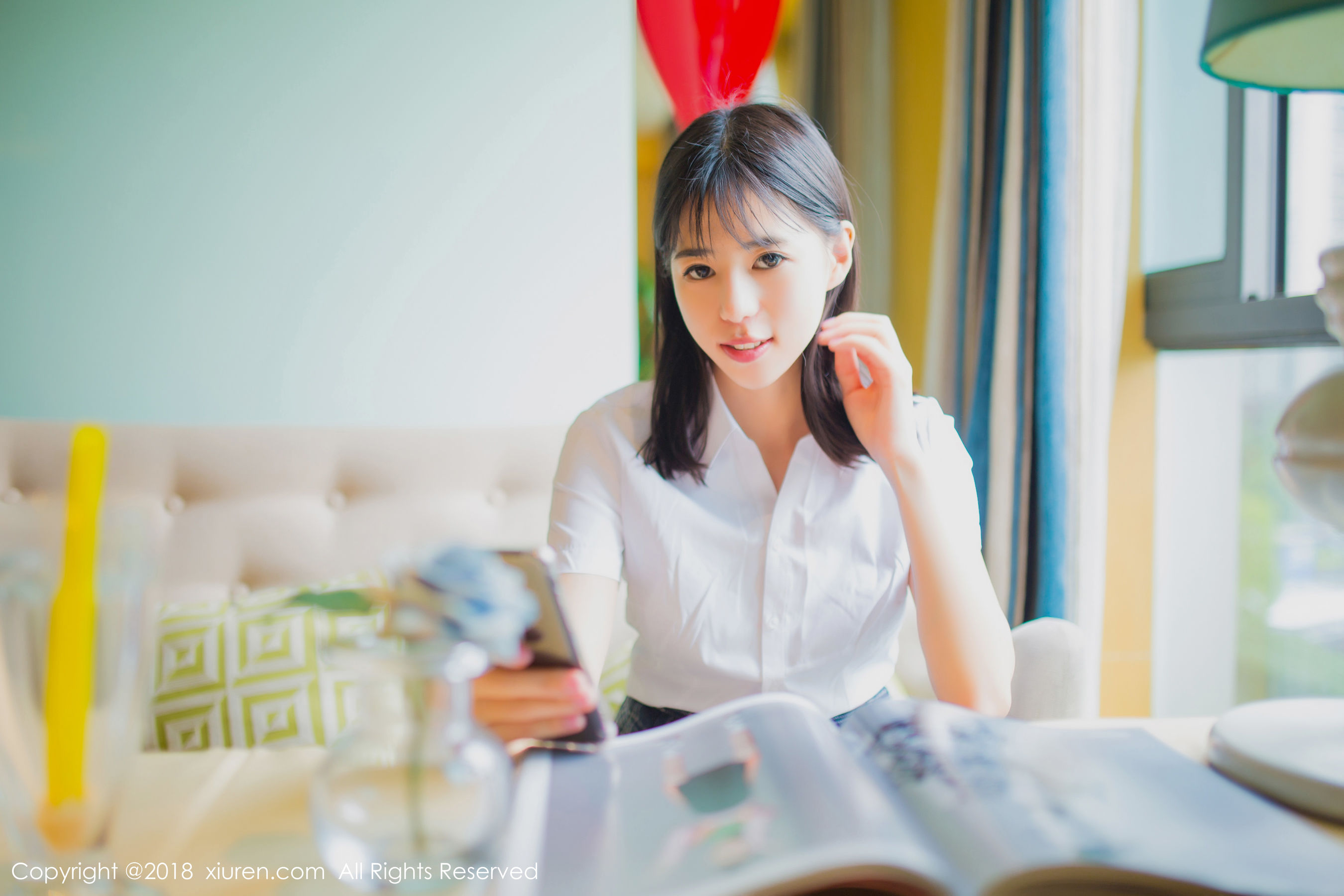 艾栗栗栗栗栗栗吖《女秘OL》  No.1014-图27