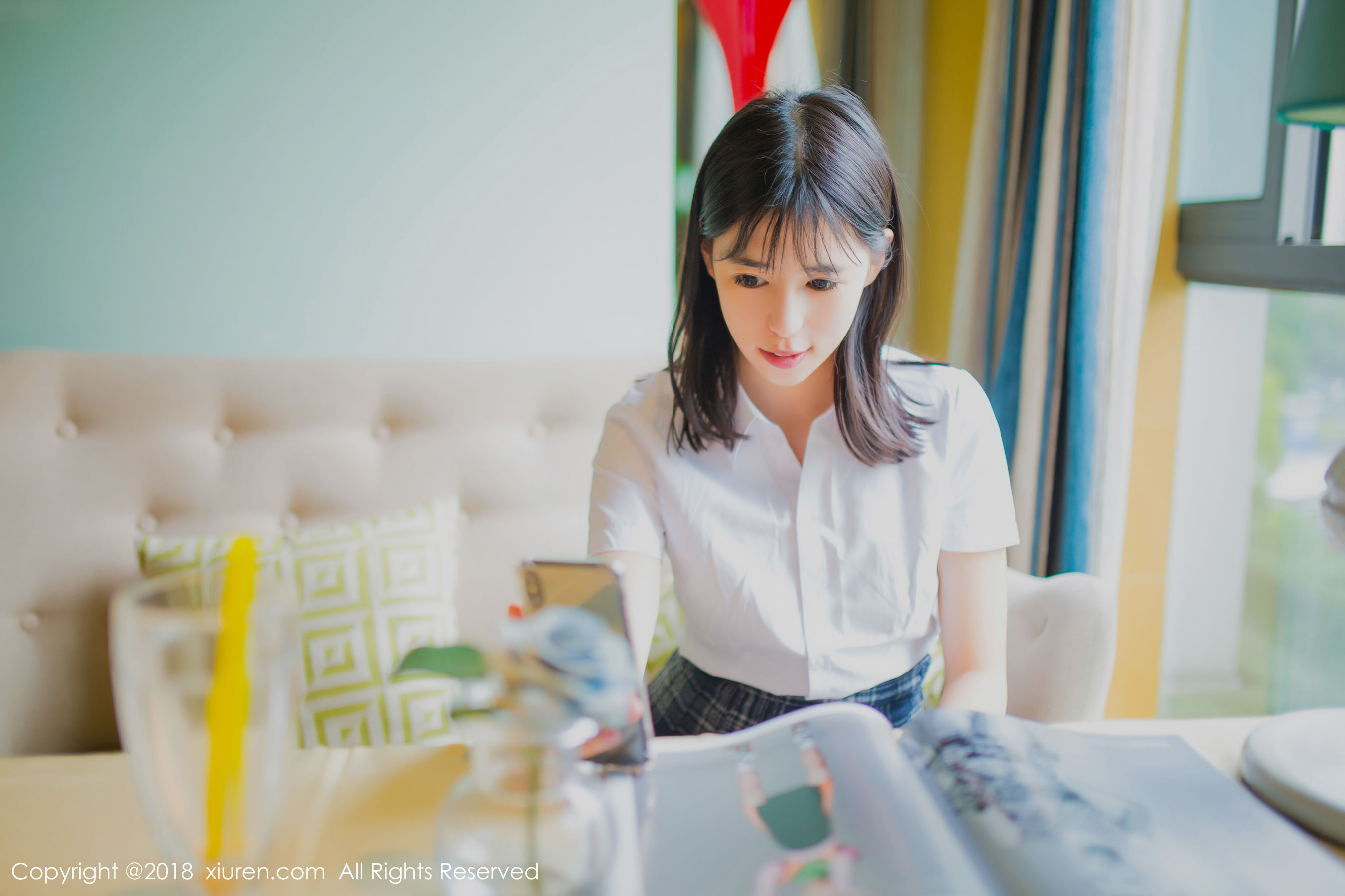 艾栗栗栗栗栗栗吖《女秘OL》  No.1014-图28