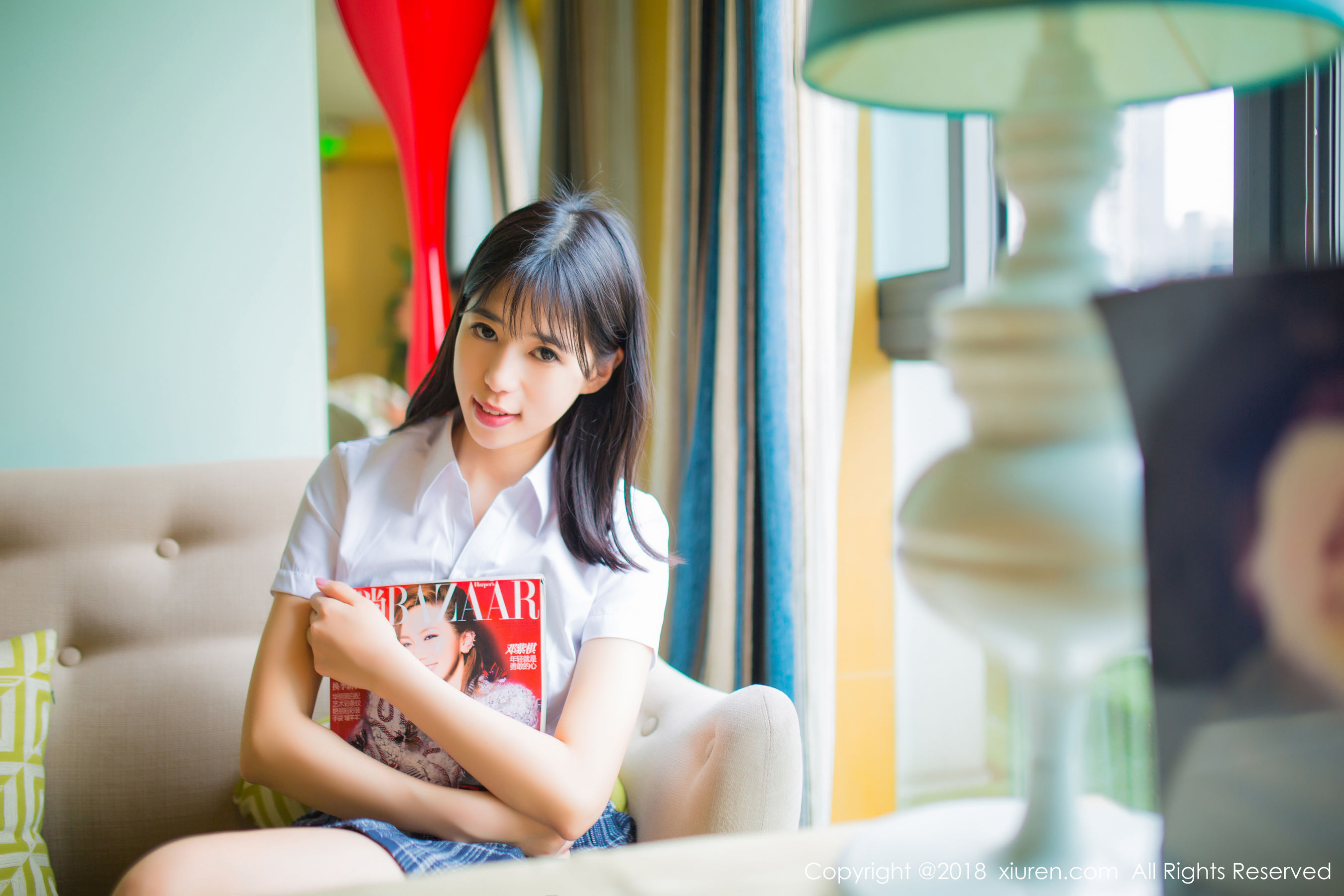 艾栗栗栗栗栗栗吖《女秘OL》  No.1014-图36