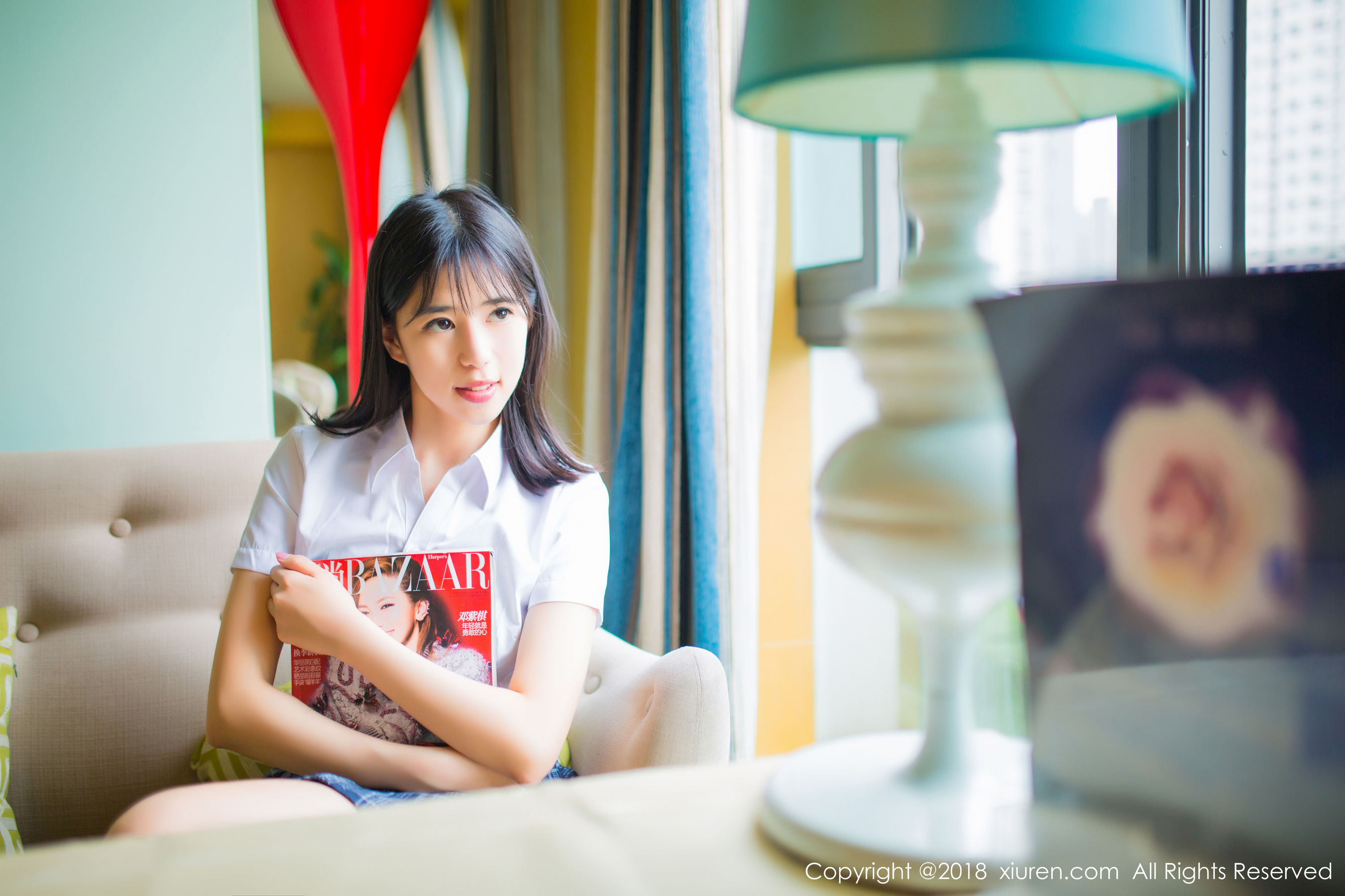 艾栗栗栗栗栗栗吖《女秘OL》  No.1014-图37