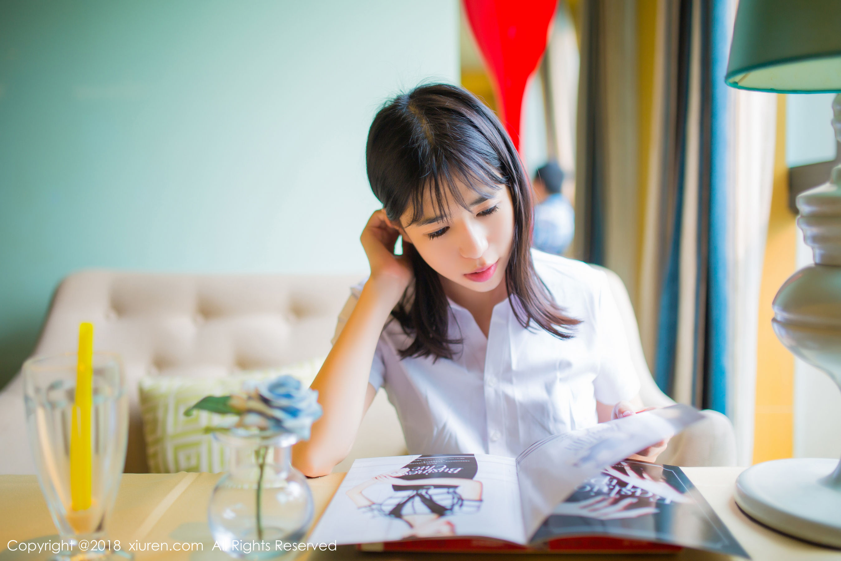 艾栗栗栗栗栗栗吖《女秘OL》  No.1014-图44