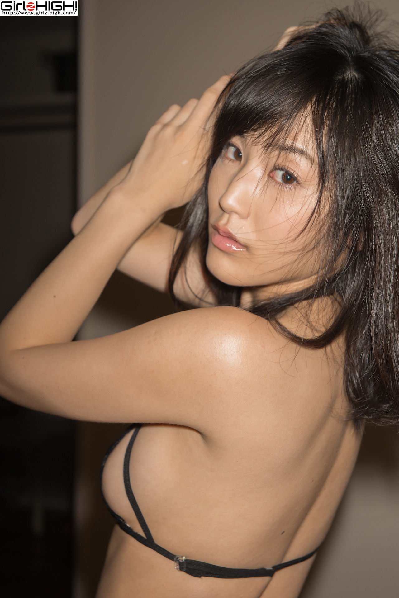 浜田由梨《イケナイことしようよ》黒下着-图28
