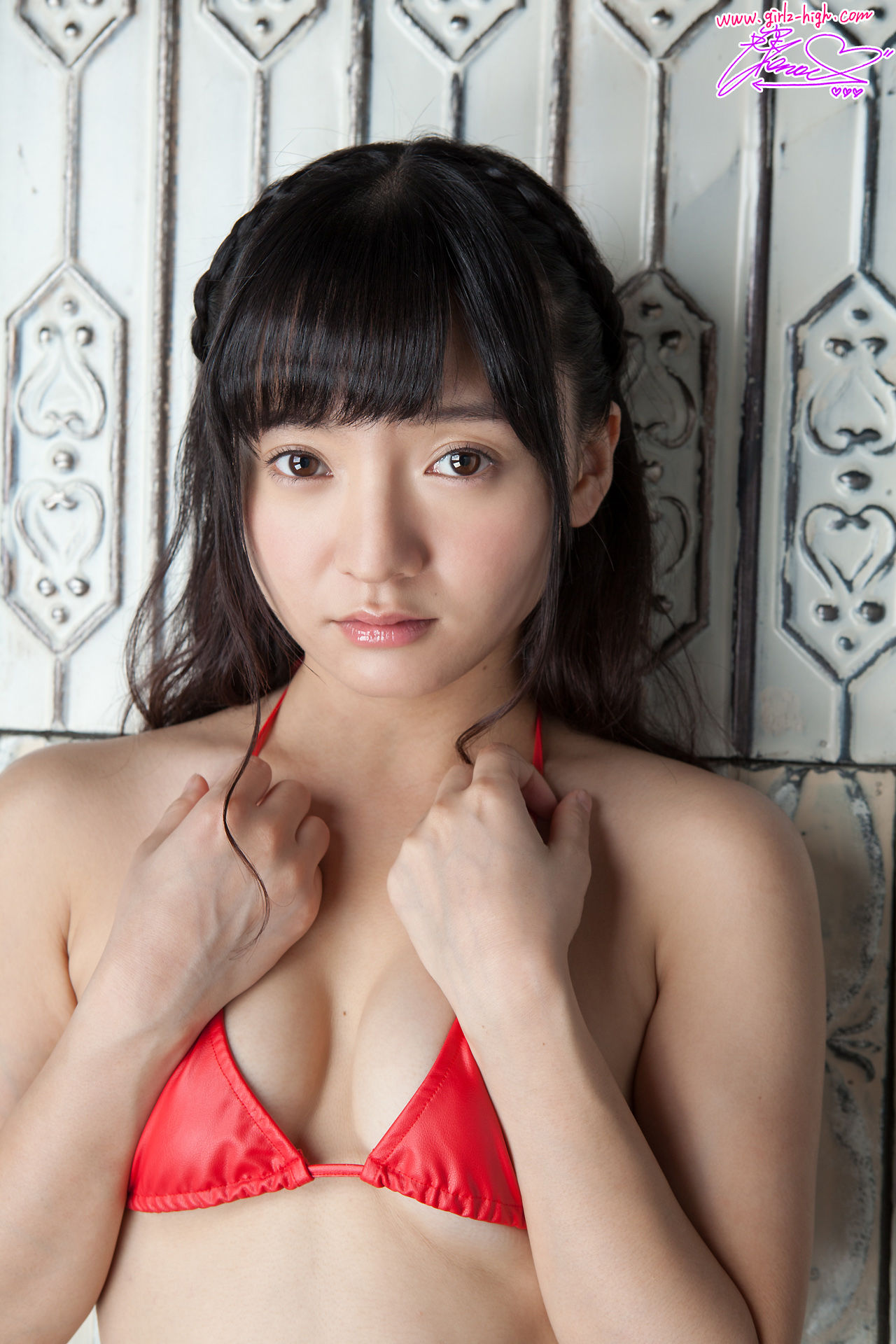 Ayana Nishinaga 西永彩奈 - 红色比基尼 - ghwb_003_006-图7