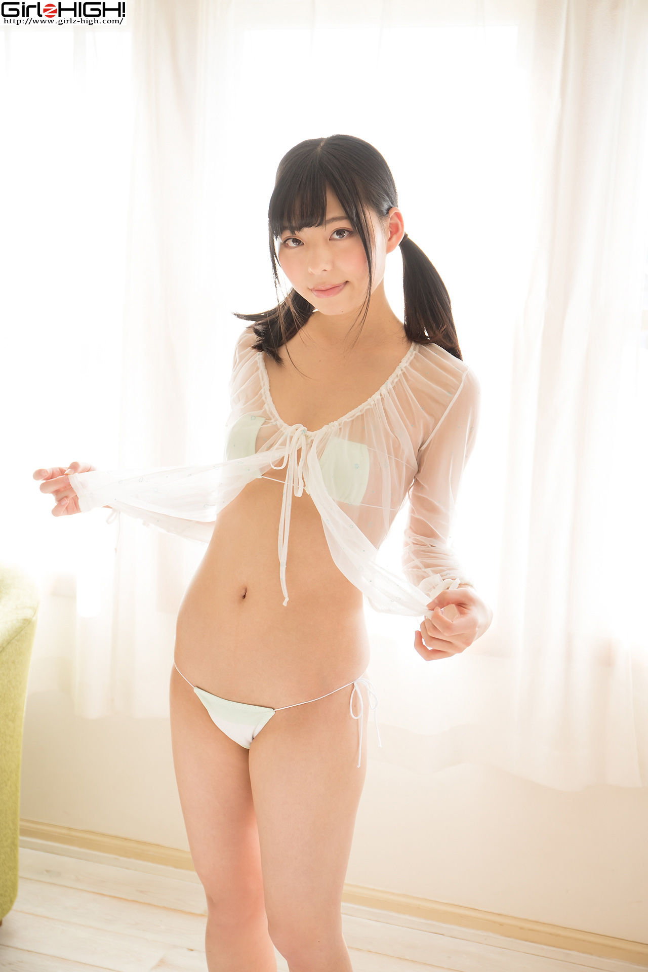 鳴海千秋《純情美少女 第2章 千秋の妄想イチィチャ編》眼帯ビキニ-图2
