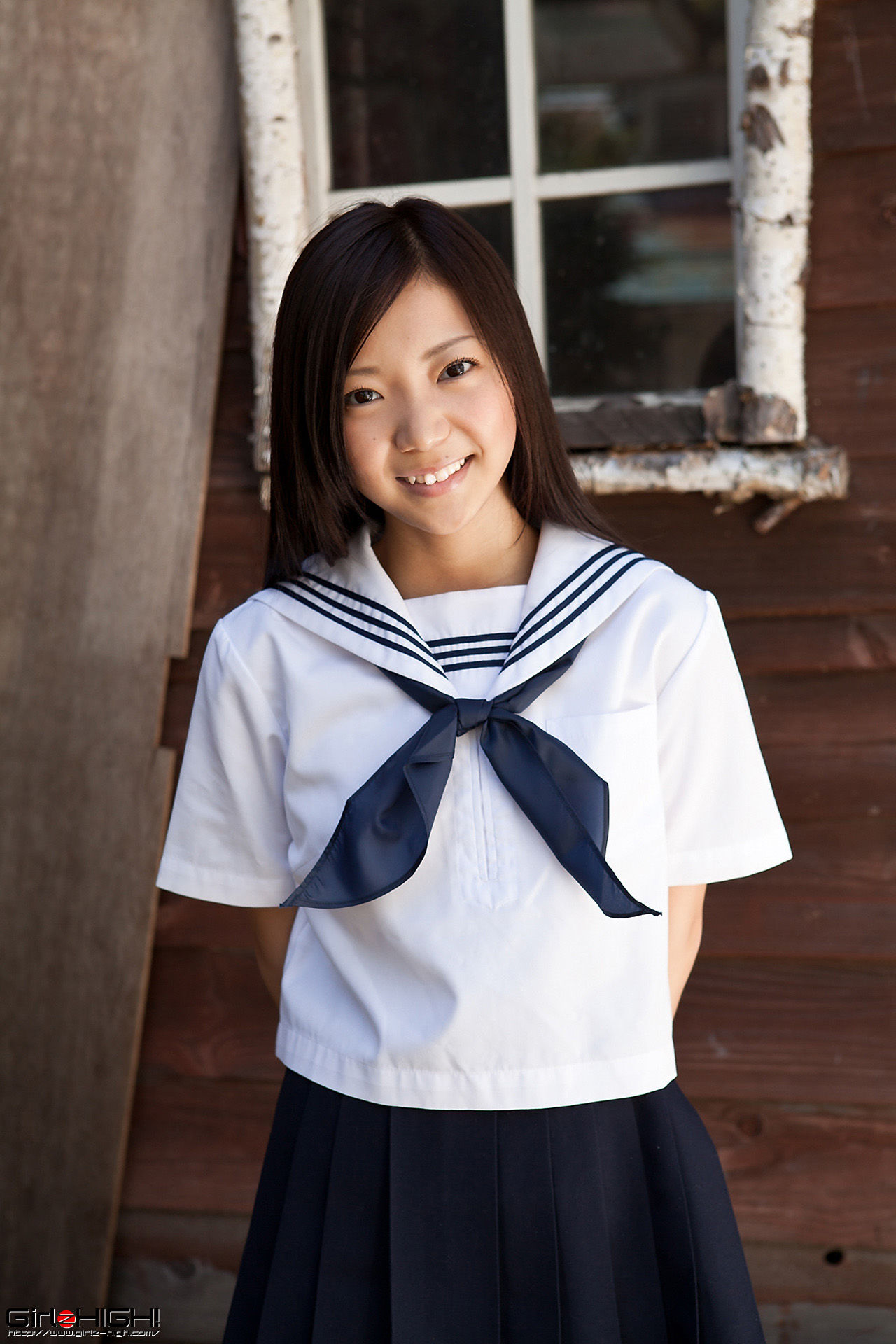 西浜ふうか - 校服少女 Special Gravure (STAGE1) 6.3-图1