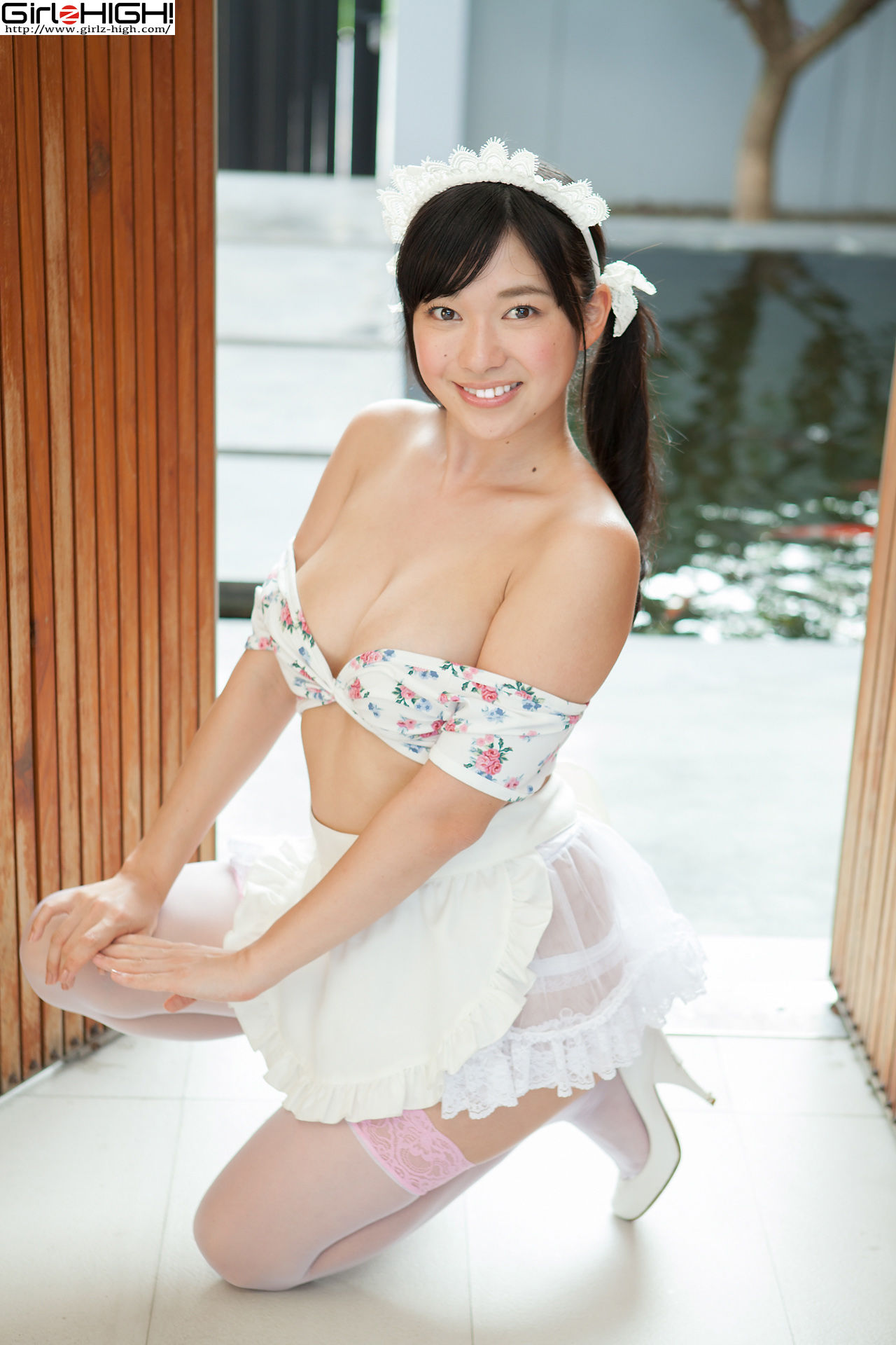 Tomoe Yamanaka 山中知恵 - 美少女女仆 - buno_003_002-图8