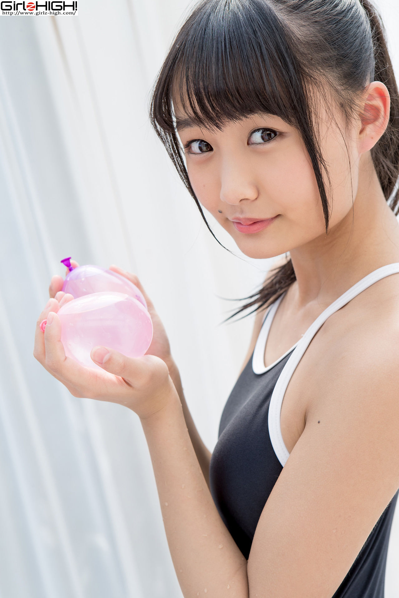 西野花恋《美少女学園》競泳水着-图3
