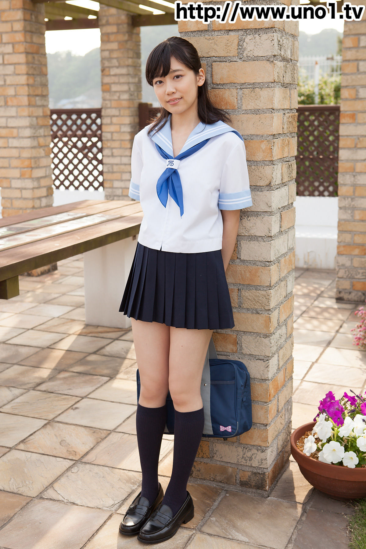 Koharu Nishino 西野小春 - 校服少女 - bgyu_003_003-图0