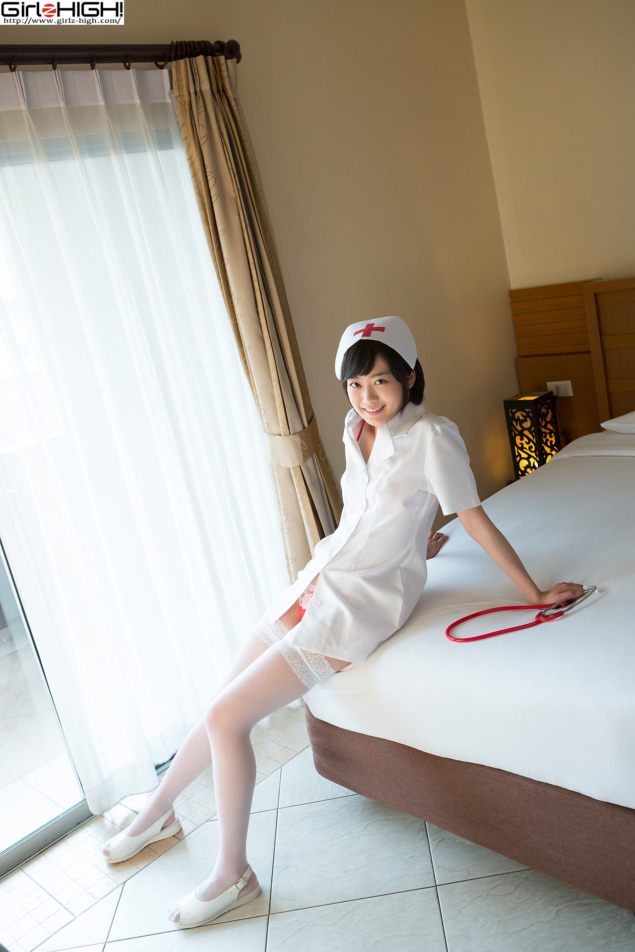 Koharu Nishino 西野小春 - 护士制服诱惑 - bkoh_002_002-图15