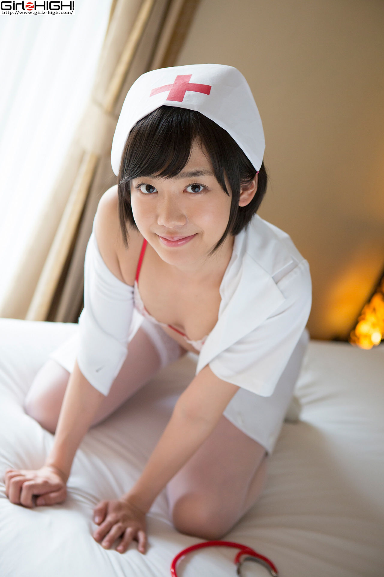 Koharu Nishino 西野小春 - 护士制服诱惑 - bkoh_002_002-图32