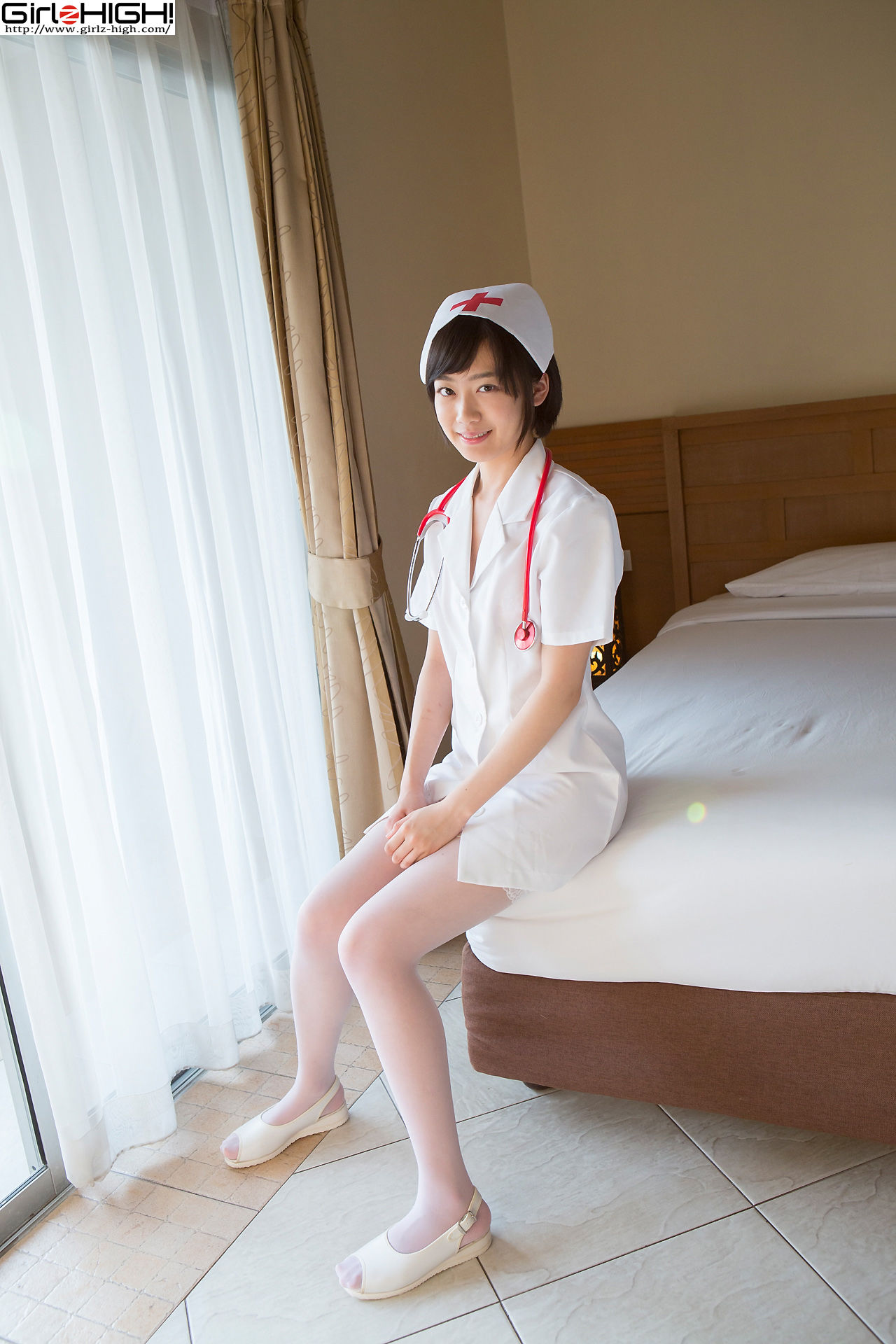 Koharu Nishino 西野小春 - 护士制服诱惑 - bkoh_002_002-图3