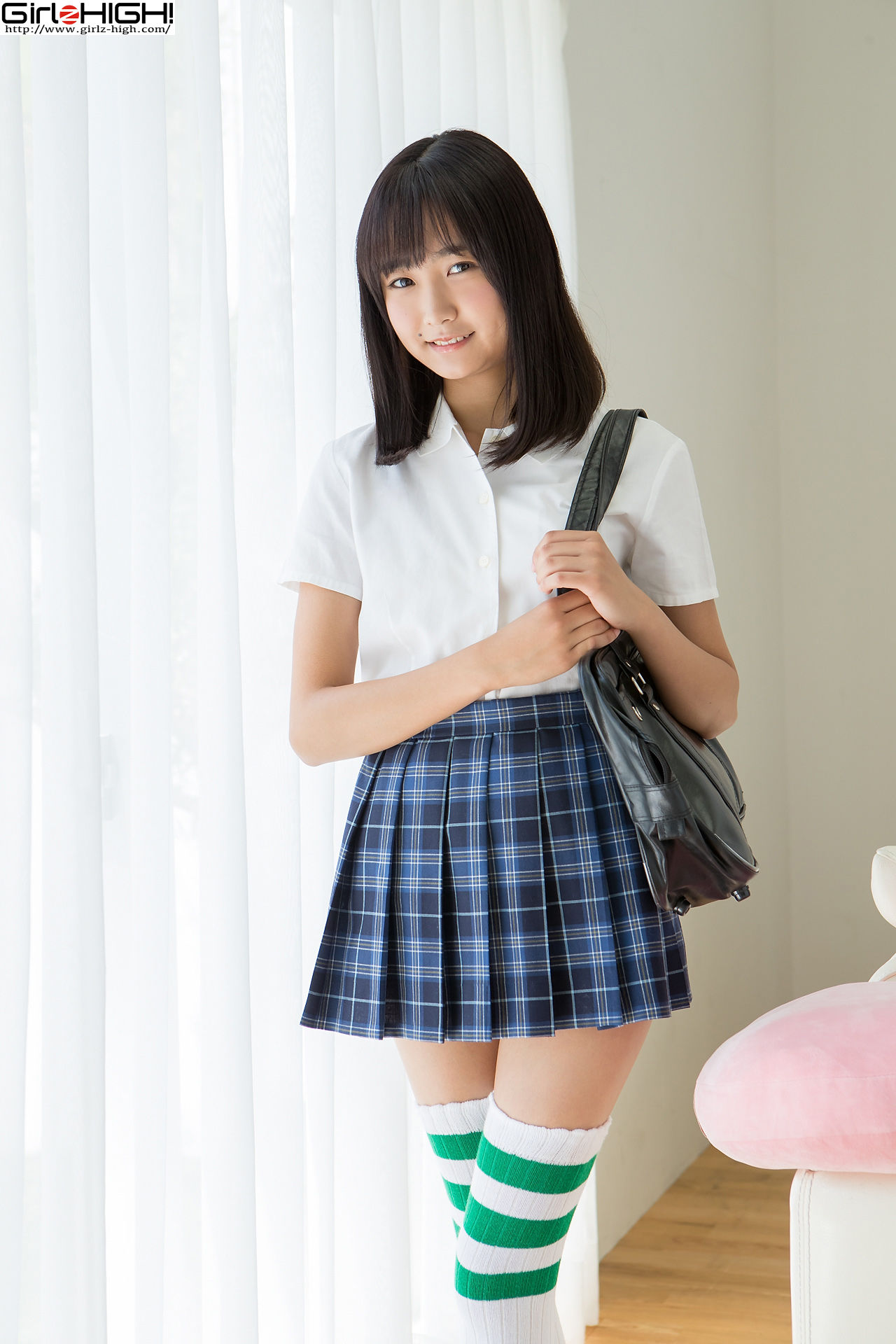 西野花恋《ニーハイコレクション》制服展開-图1