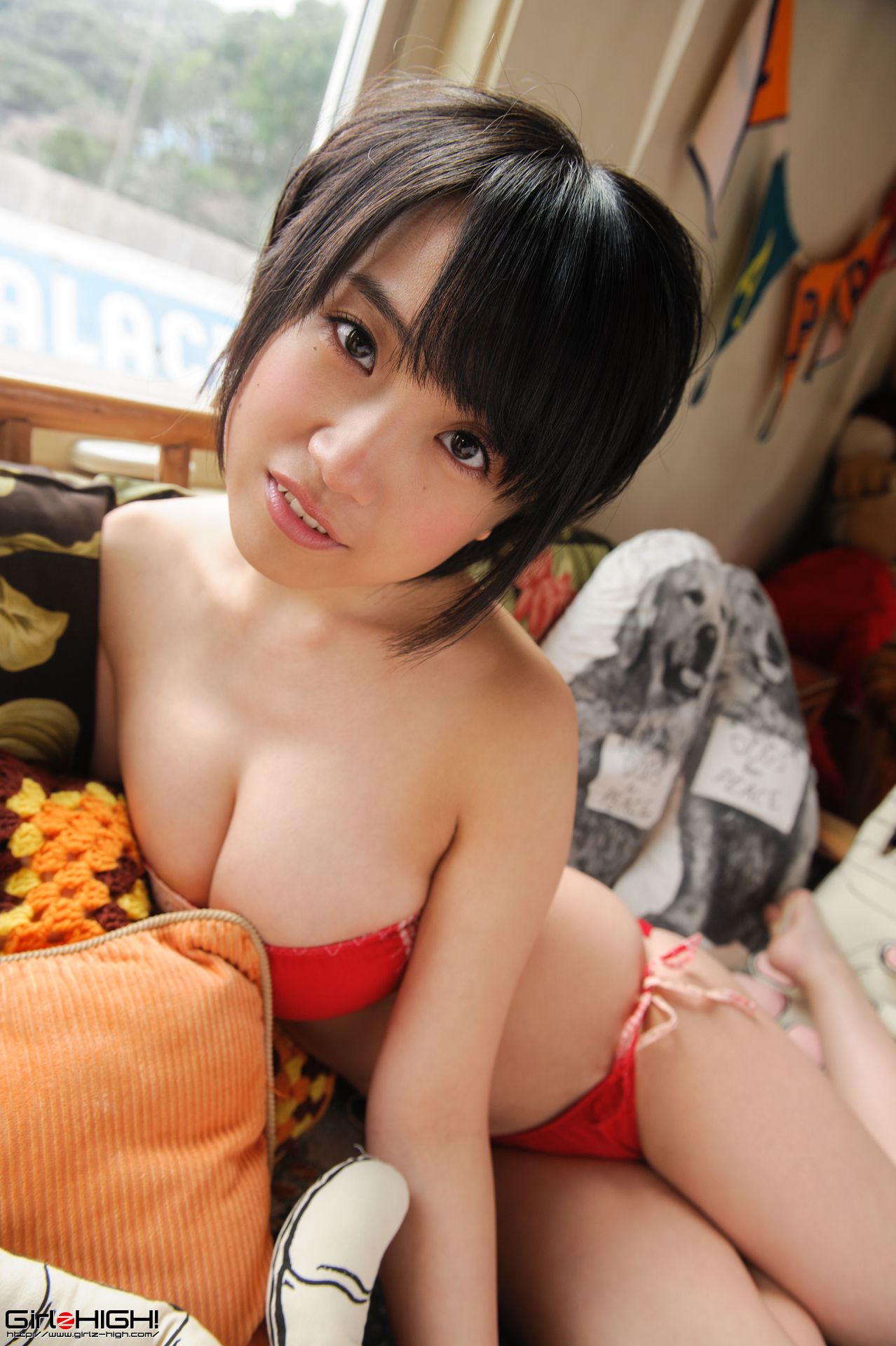 Mami Nagase 長瀬麻美 - 大胸少女 #g025 Gravure Gallery 01-图18