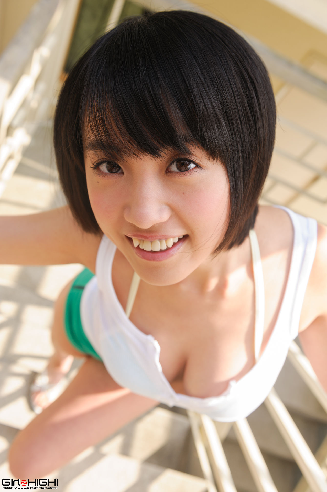 Mami Nagase 長瀬麻美 - 性感小背心 #g025 Gravure Gallery 03-图7