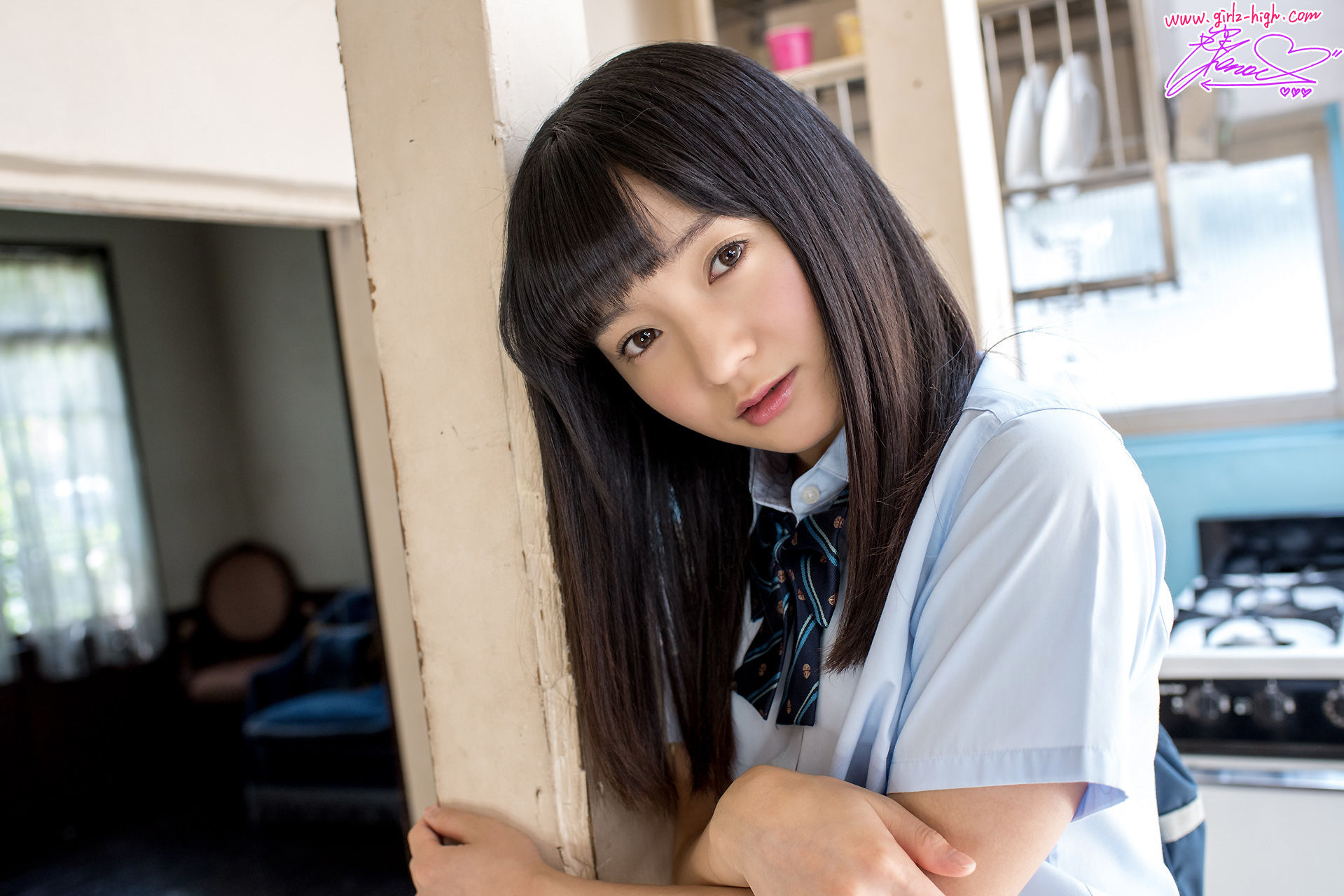 西永彩奈 Ayana Nishinaga - 校服少女的诱惑 - ghwb_003_001-图6