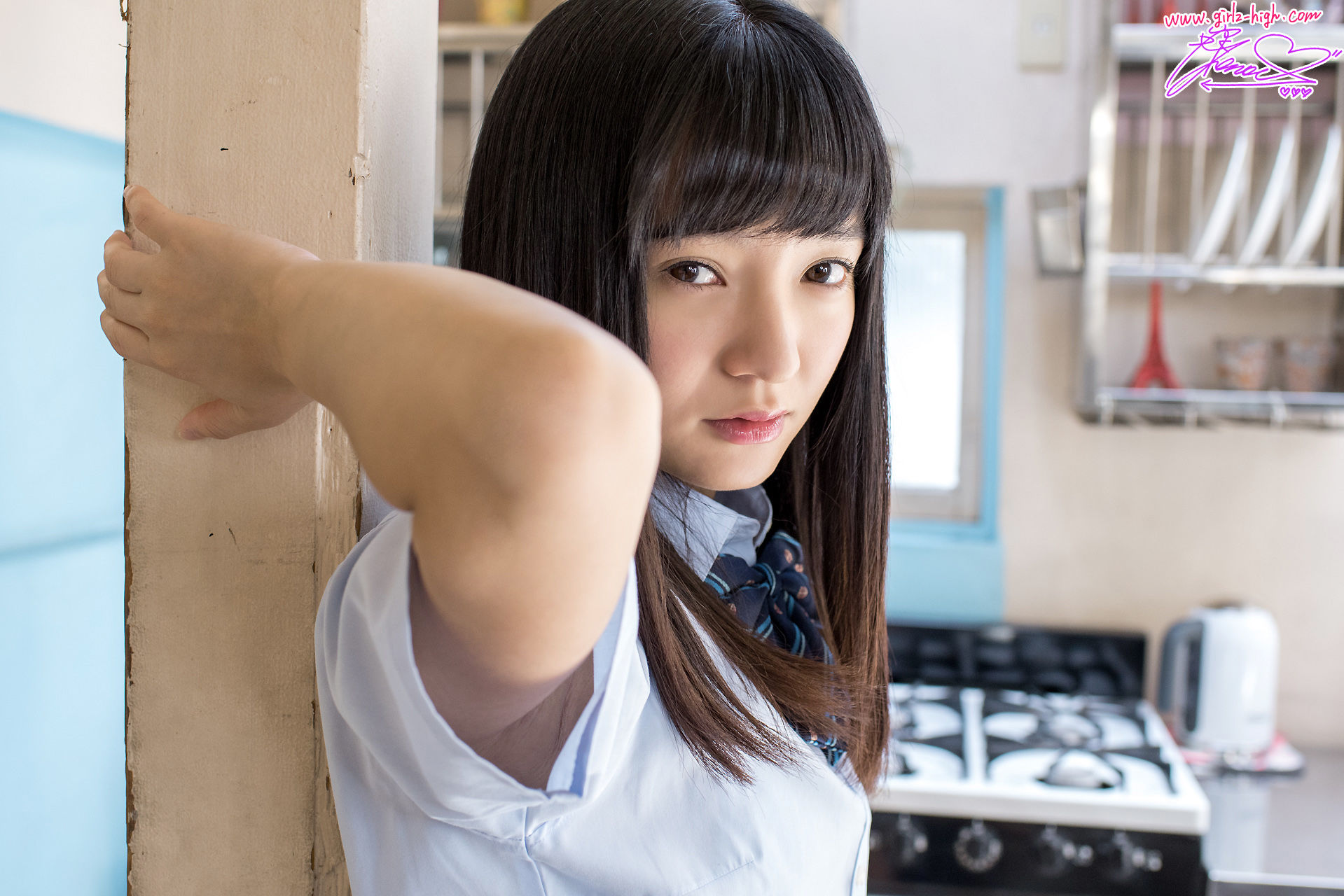 西永彩奈 Ayana Nishinaga - 校服少女的诱惑 - ghwb_003_001-图8