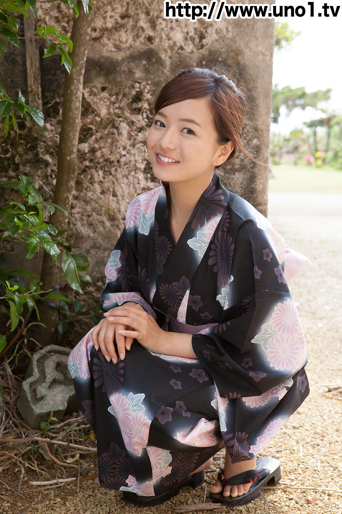 Mayumi Yamanaka 山中真由美 - 和服诱惑 - bgyu_002_005-图4