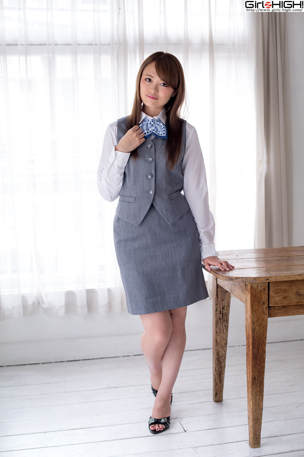 葉山みおり Miori Hayama 制服诱惑 - ghwb_008_001-图1