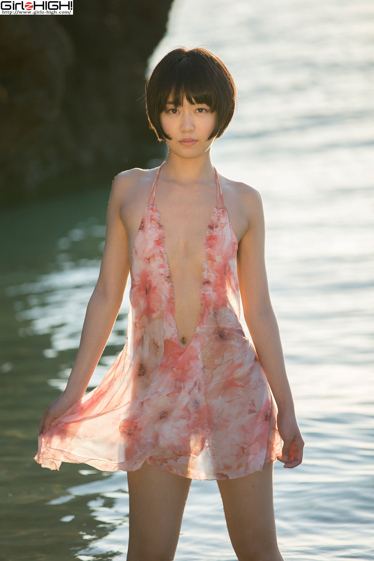 Koharu Nishino 西野小春 - 海边镂空少女 - bkoh_004_003-图10