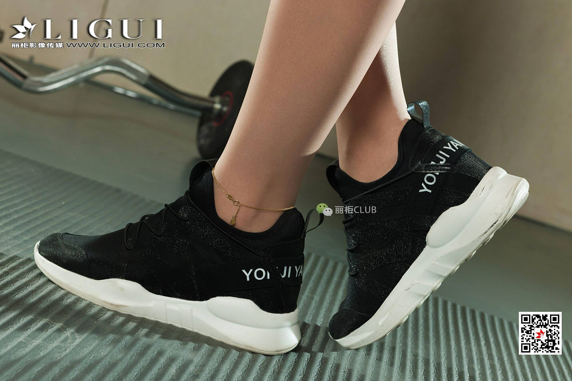 足模晨晨《健身女郎》  网络丽人-图17