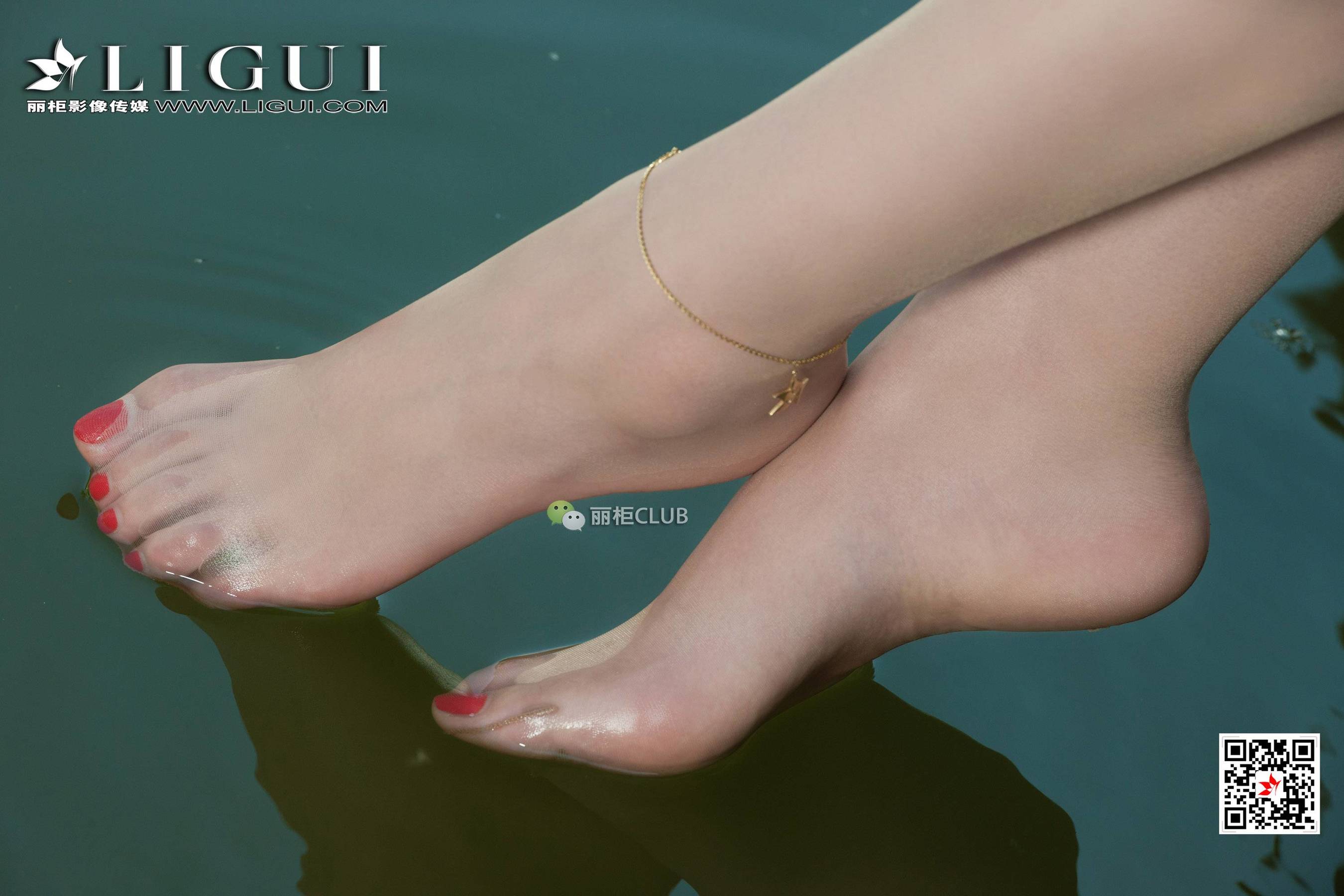 足模小戈《钓鱼小妹丝足》  网络丽人-图63