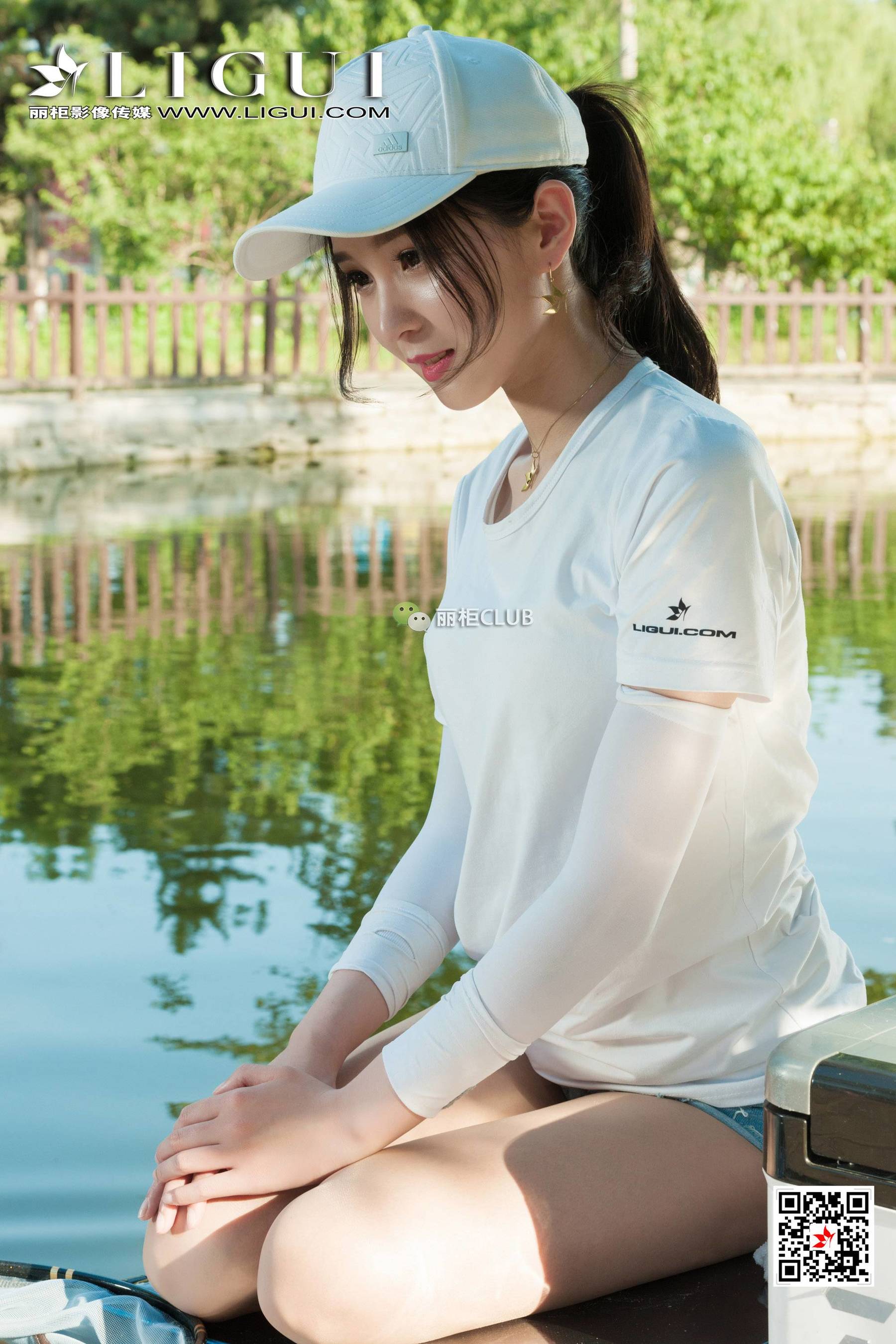 足模小戈《钓鱼小妹丝足》  网络丽人-图69