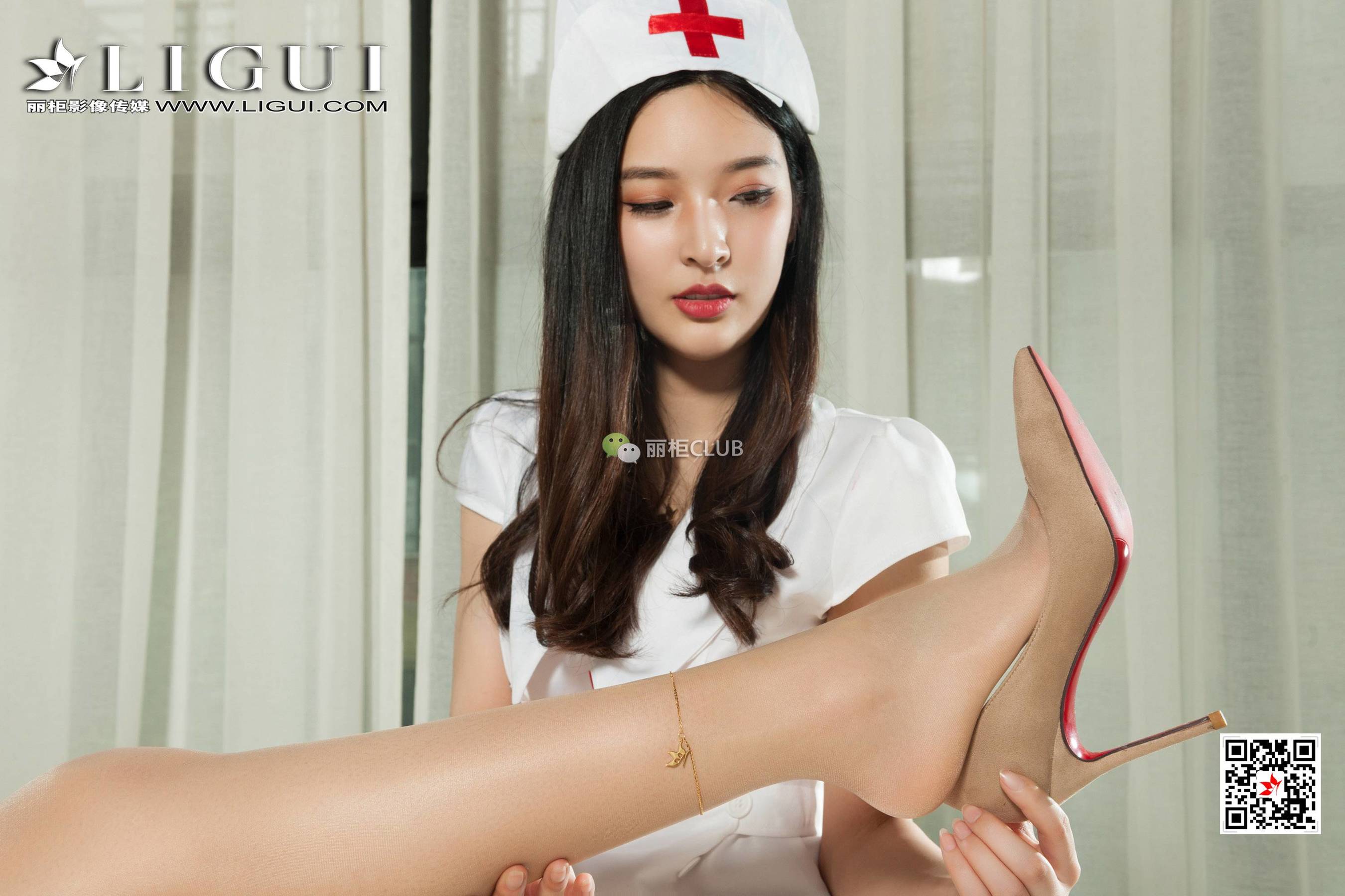 腿模雪糕&筱筱《护士急救》  网络丽人-图20
