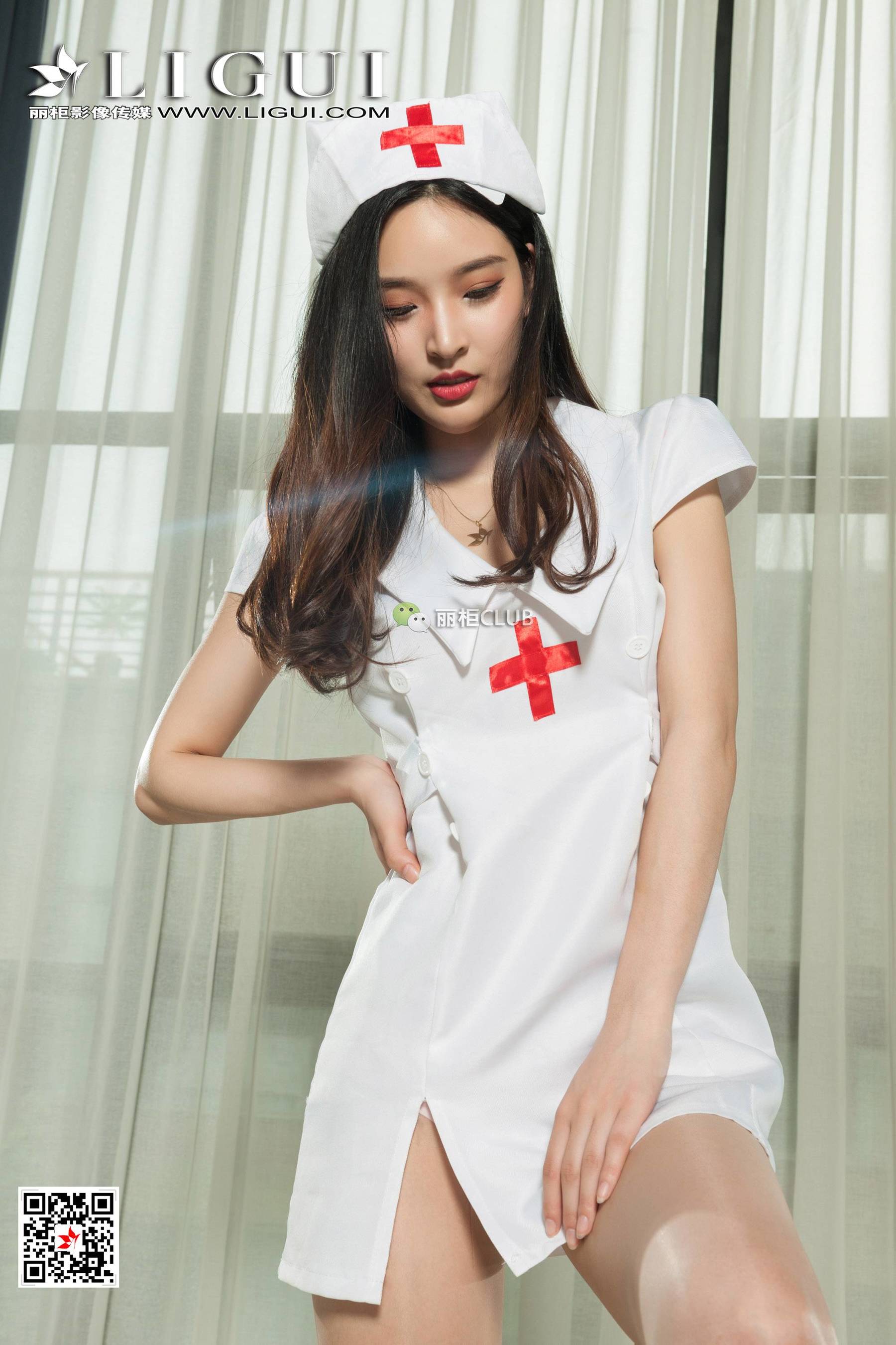 腿模雪糕&筱筱《护士急救》  网络丽人-图34