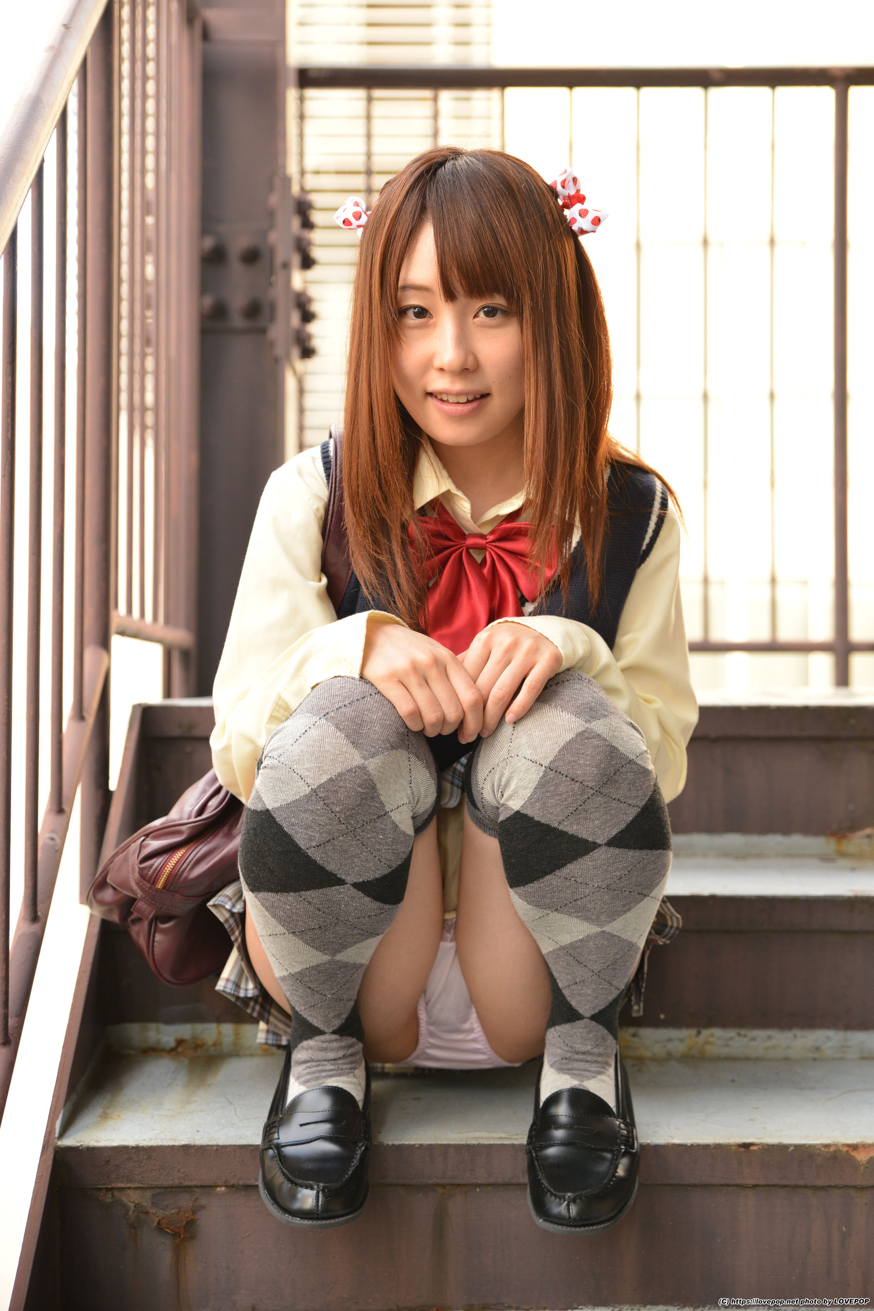 Asami Tsuchiya 土屋あさみ Uniform vest ! - PPV-图3