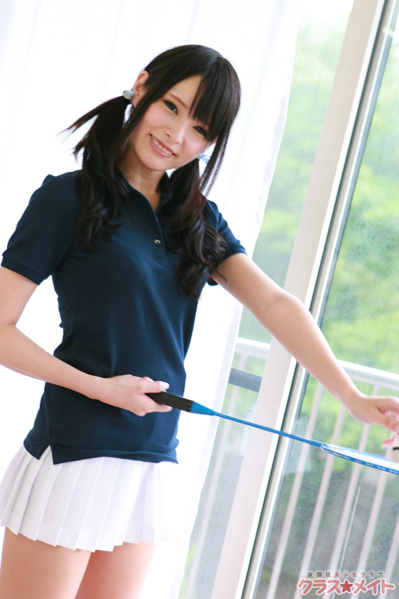 Mihono Sakaguchi 坂口みほの the badminton club - PPV-图1