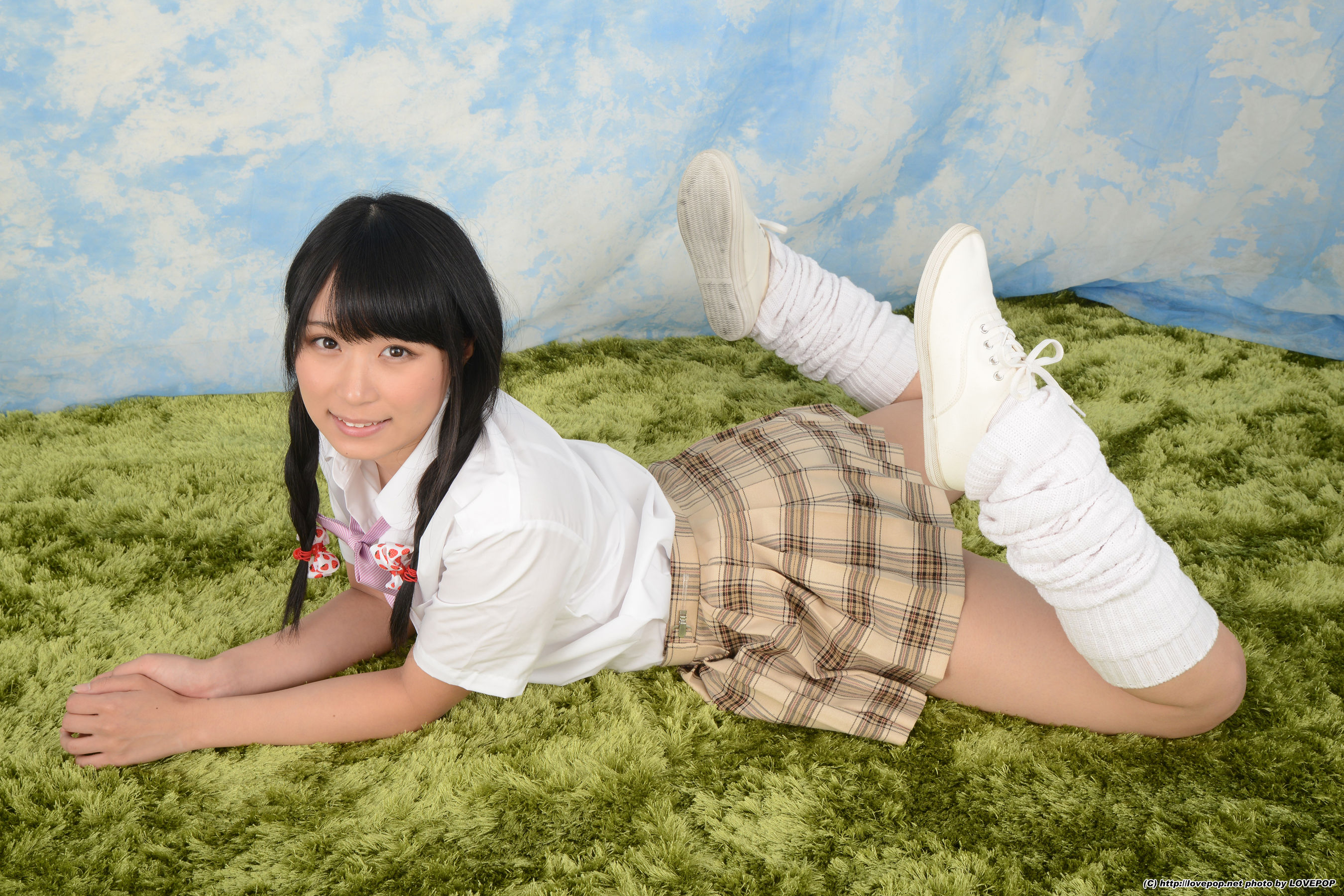 Mikuni Saran 三國さらん bicycle ! panchira!! - PPV-图12
