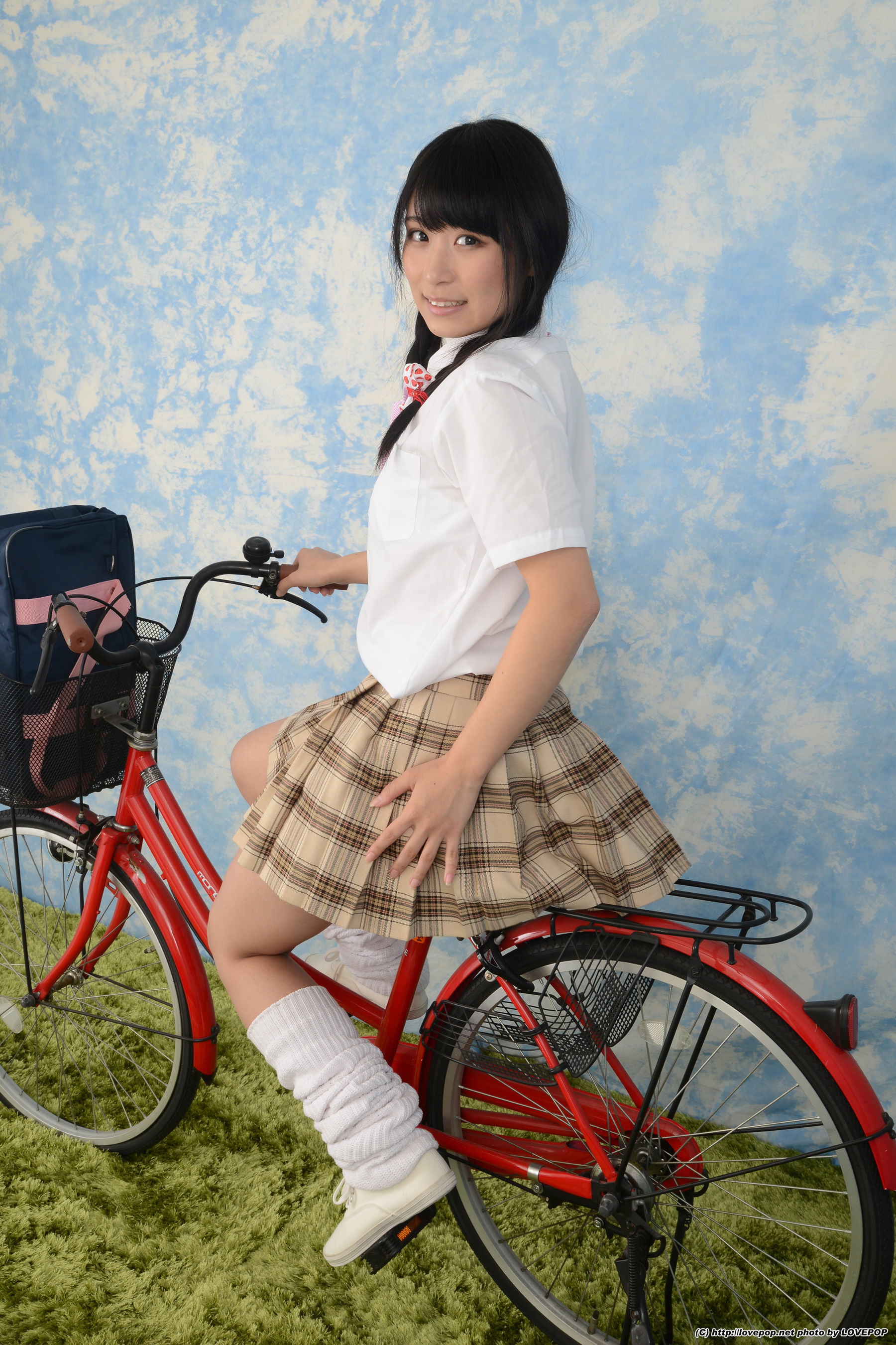 Mikuni Saran 三國さらん bicycle ! panchira!! - PPV-图64